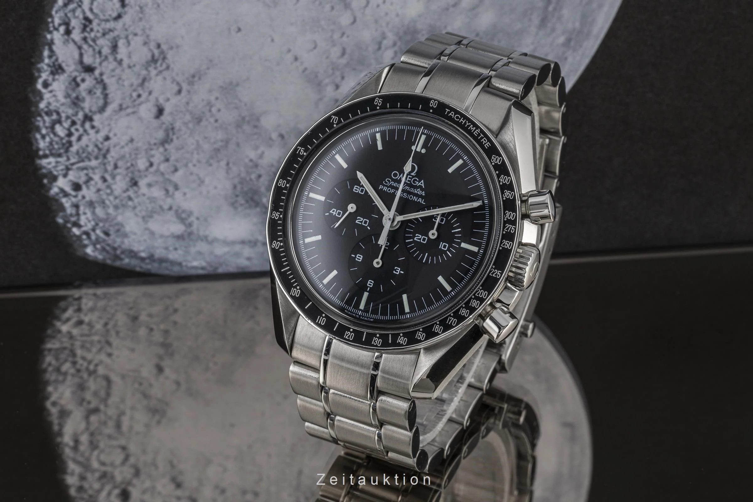 Omega Speedmaster Moonwatch chronograph steel manual winding men's watch 3570.50.00 LP: 8000EUR  [2300845] - Image 3