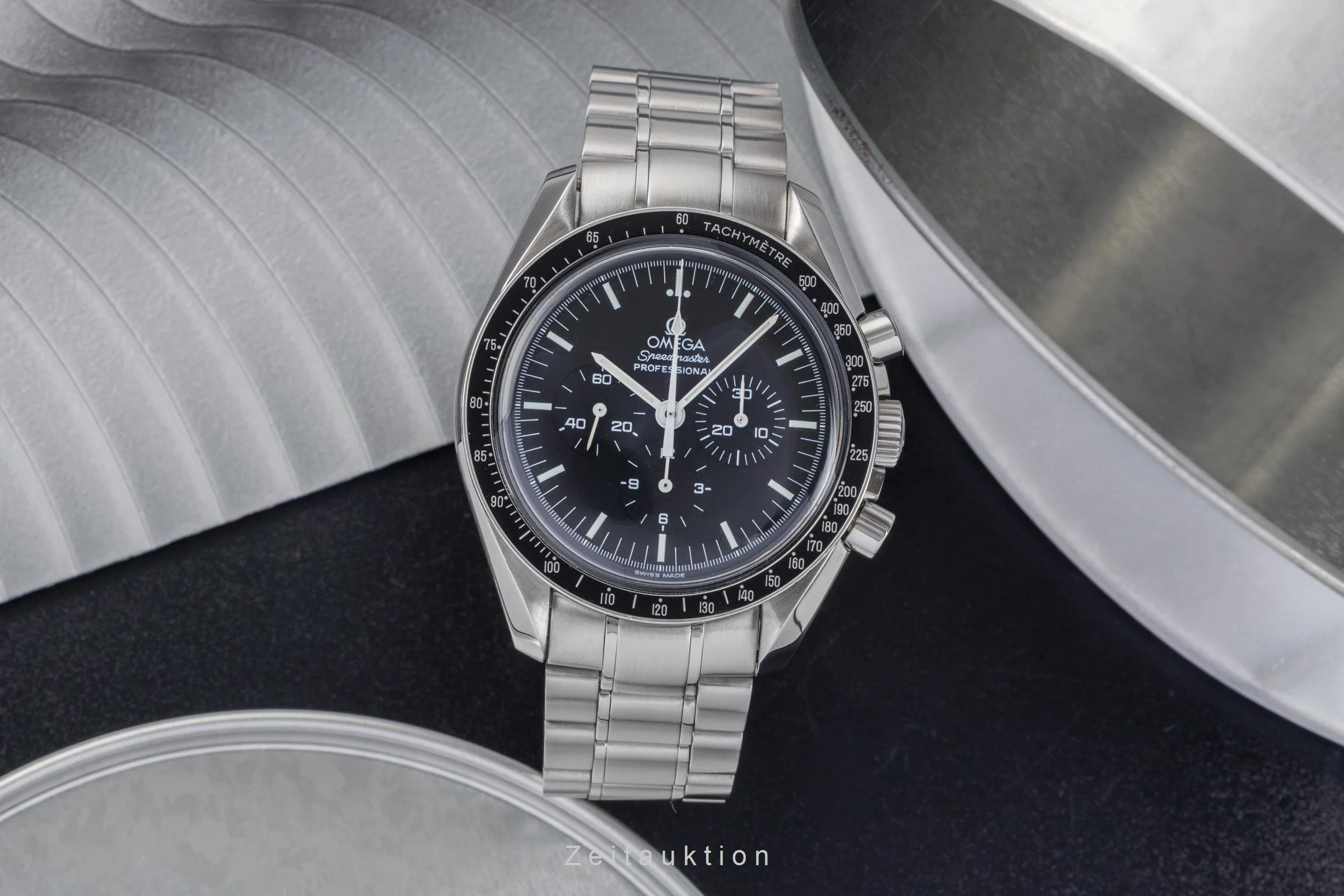 Omega Speedmaster Moonwatch chronograph steel manual winding men's watch 3570.50.00  [2503705] - Image 4