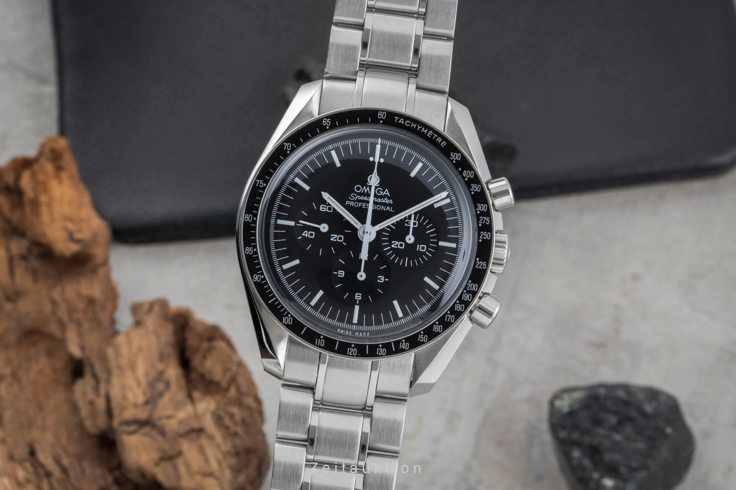 Omega Speedmaster Moonwatch chronograph steel manual winding men's watch 3570.50.00 LP: 7600EUR  [2504180] - Image 2