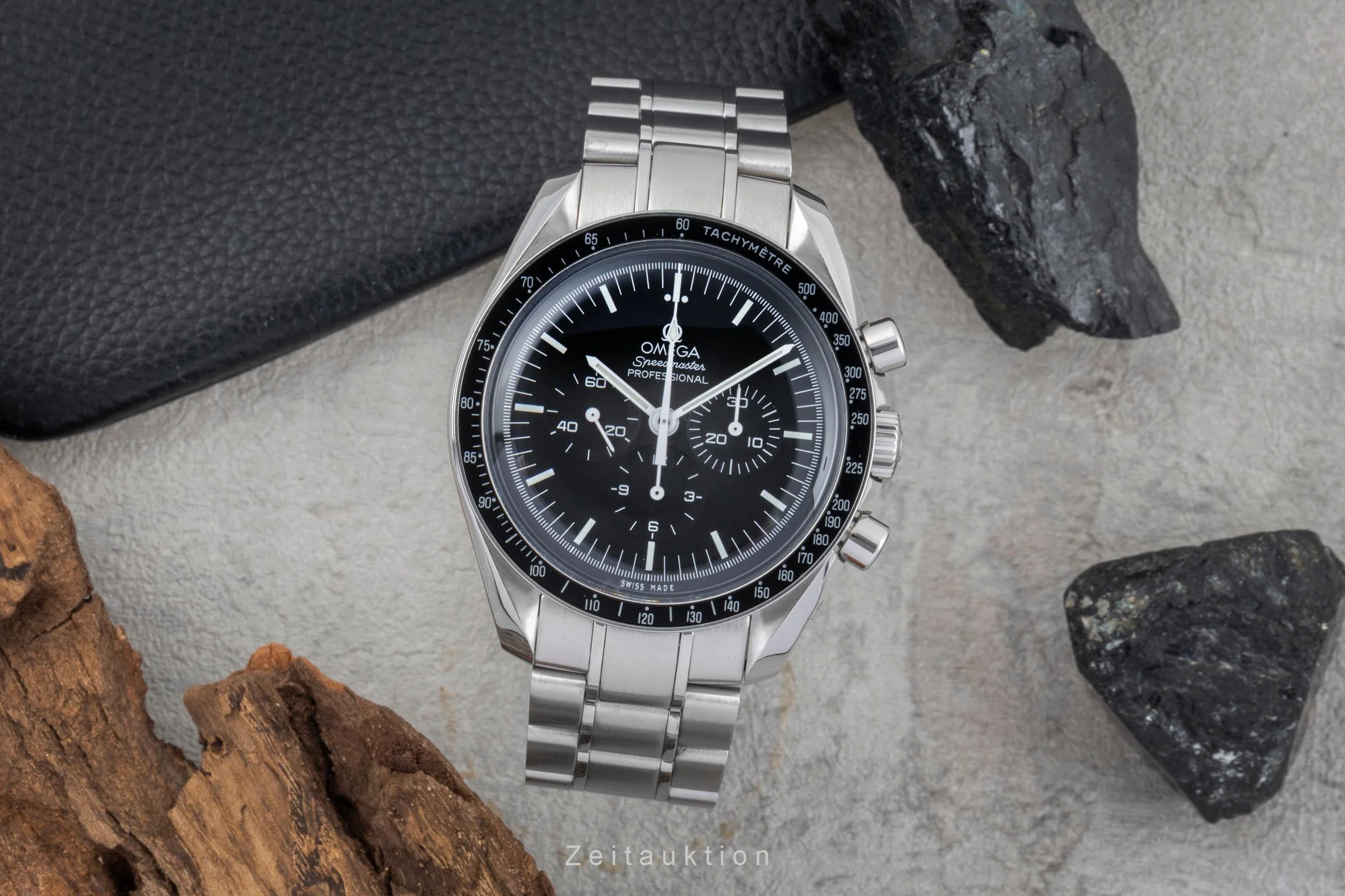 Omega Speedmaster Moonwatch chronograph steel manual winding men's watch 3570.50.00 LP: 7600EUR  [2504180] - Image 4