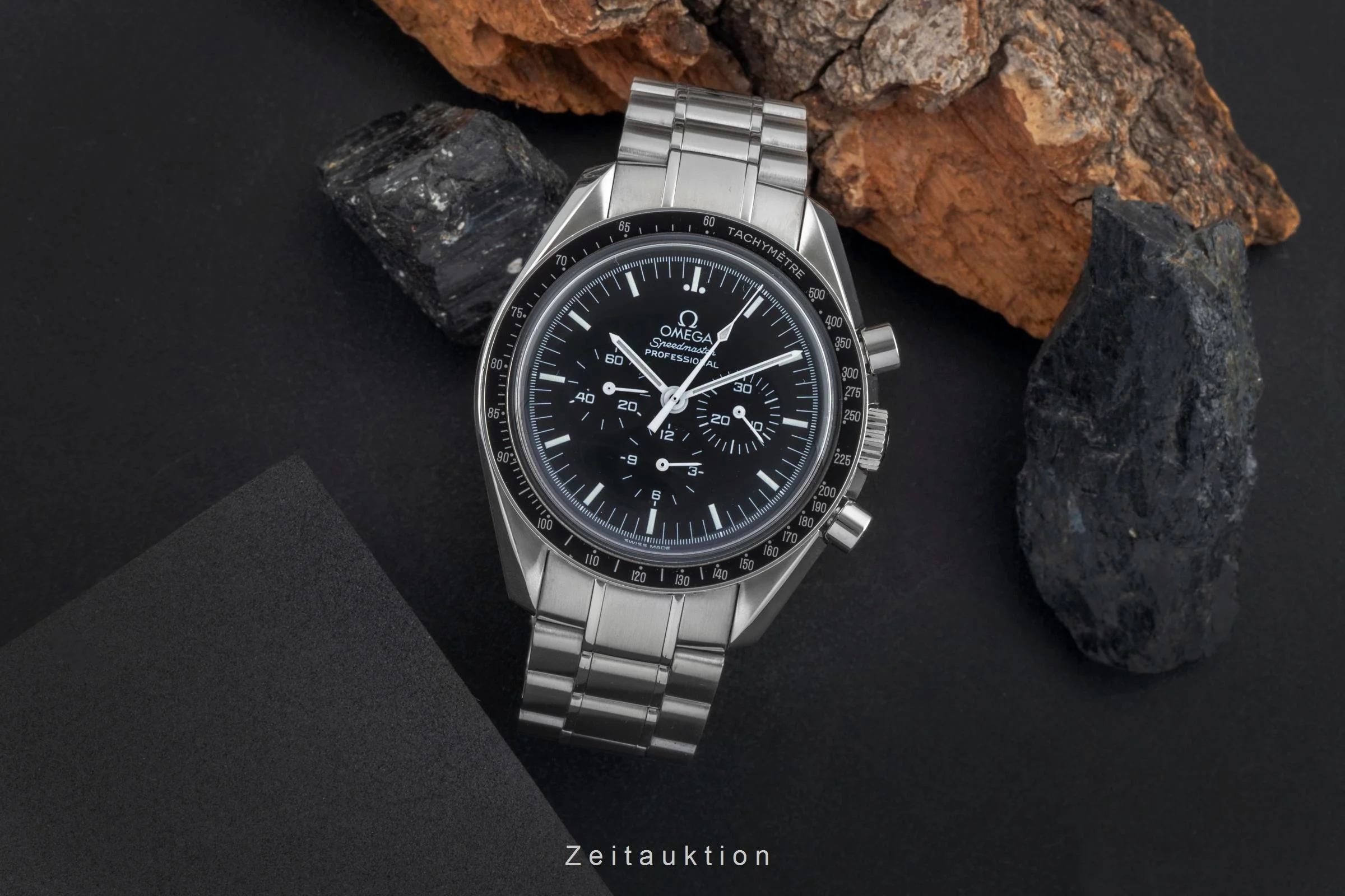 Omega Speedmaster Moonwatch chronograph steel manual winding men's watch 3570.50.00  [2505926] - Image 4