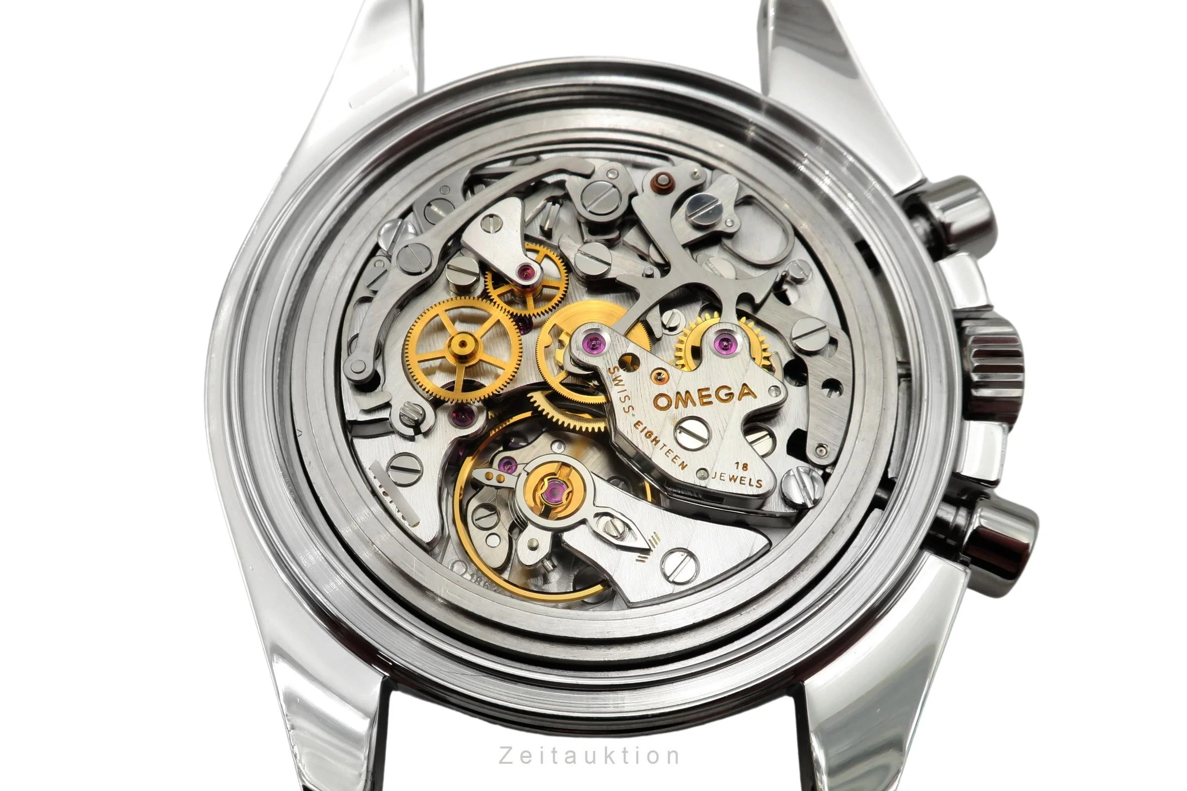 Omega Speedmaster Moonwatch chronograph steel manual winding men's watch 3573.50.00  [2401236] - Image 15