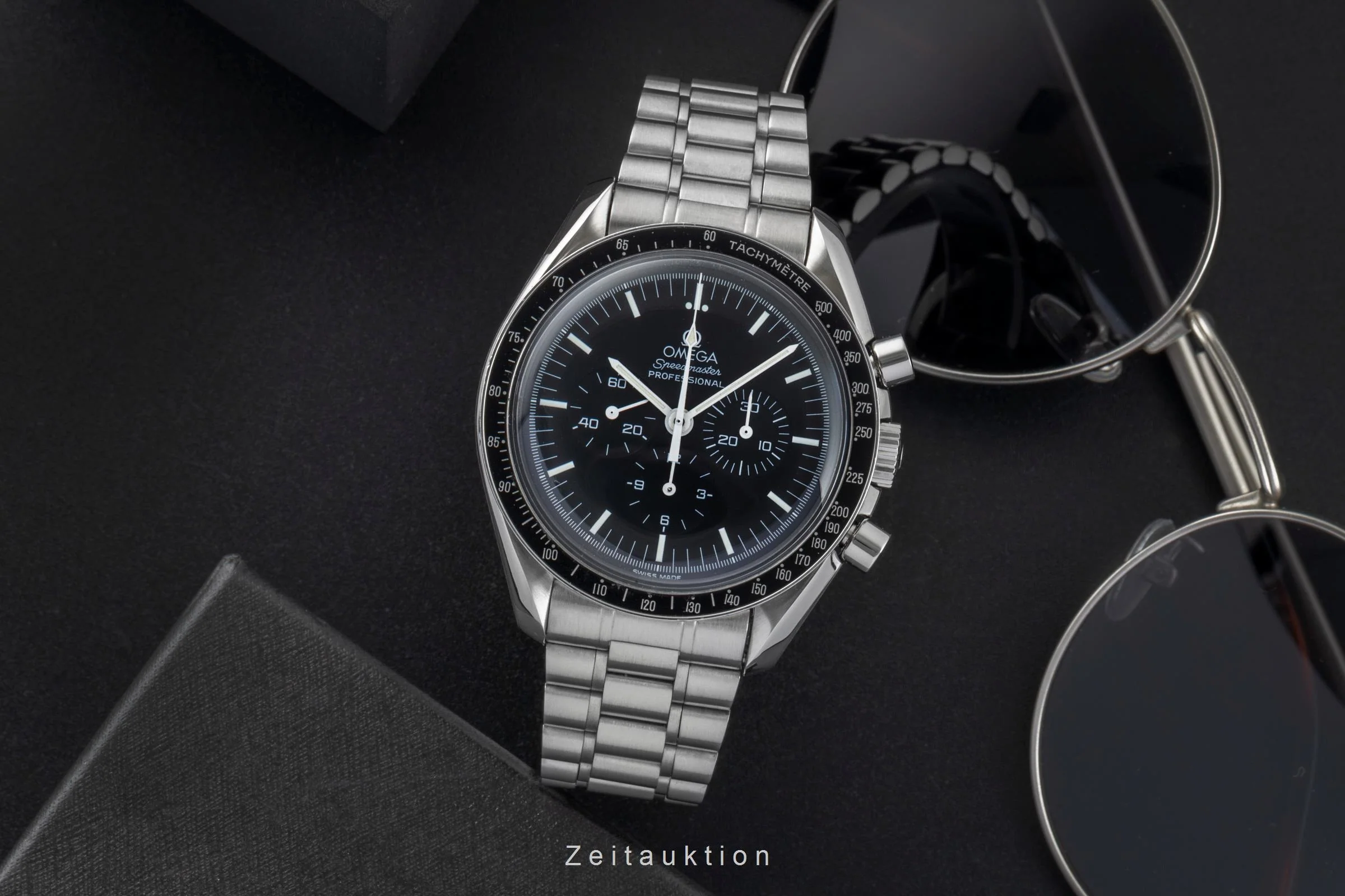 Omega Speedmaster Moonwatch chronograph steel manual winding men's watch 3590.50.00 LP: 7600EUR  [2505502] - Image 4