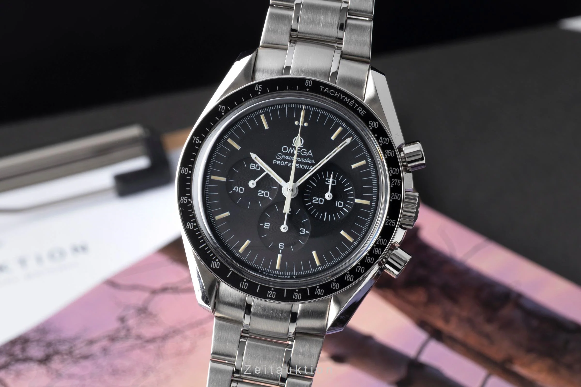 Omega Speedmaster Moonwatch chronograph steel manual winding men's watch 3590.50.00  [2507353] - Image 2