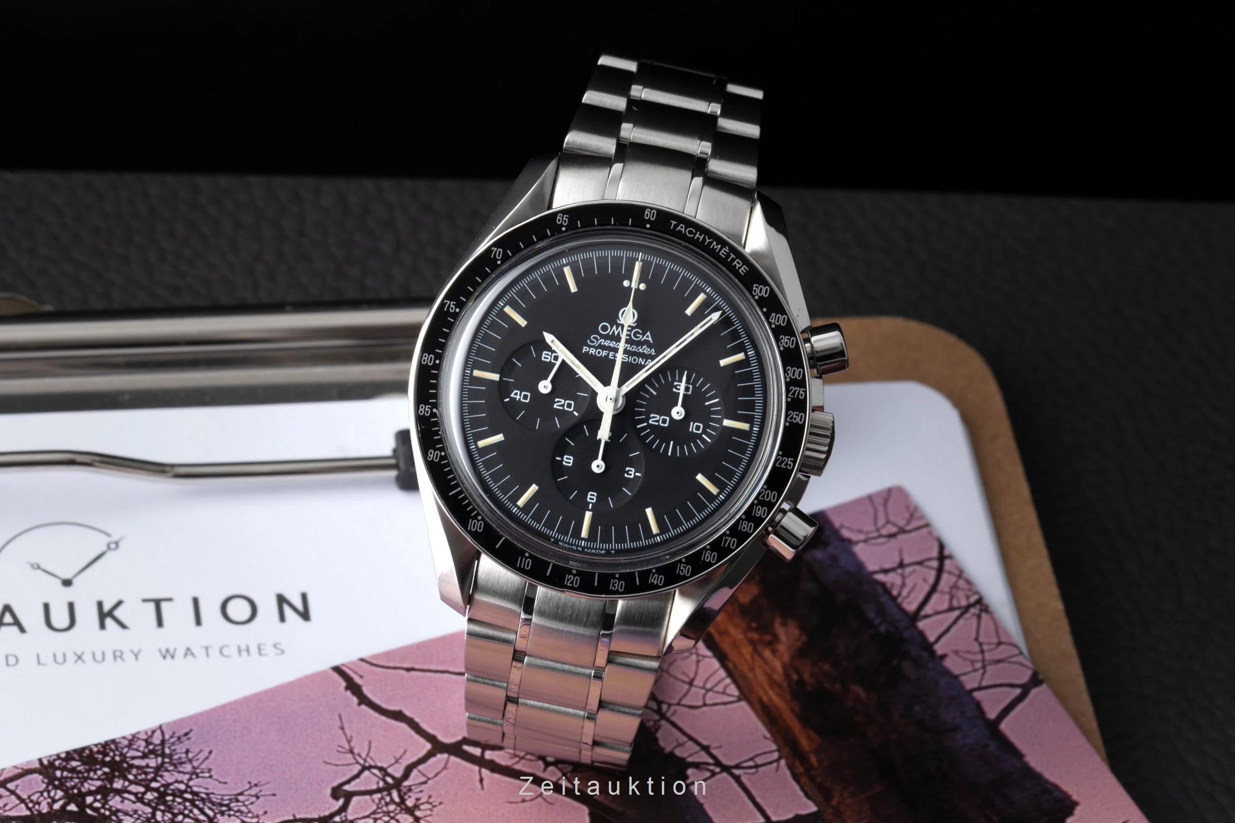 Omega Speedmaster Moonwatch chronograph steel manual winding men's watch 3590.50.00  [2507353] - Image 4
