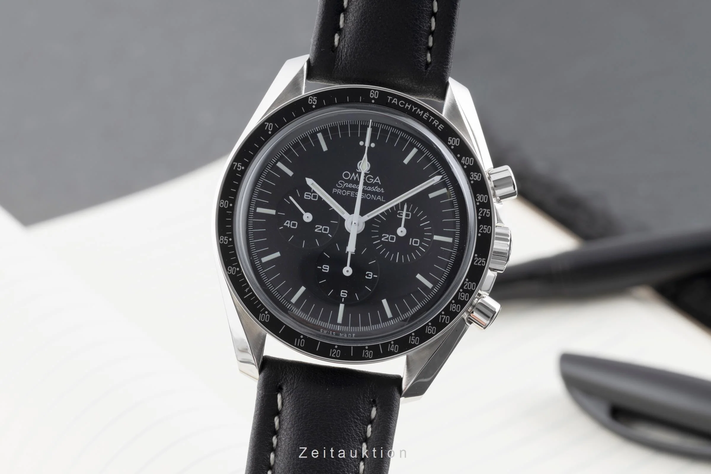 Omega Speedmaster Moonwatch chronograph steel manual winding men's watch 3870.50.31  [2503105] - Image 2