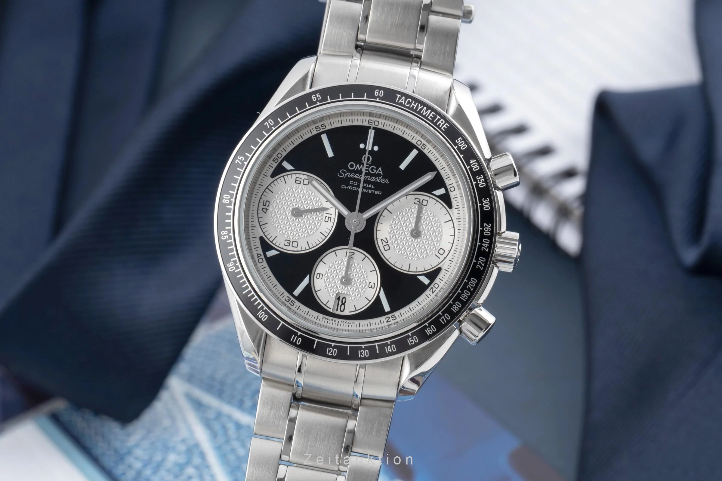 Omega Speedmaster Racing chronograph steel automatic men's watch 326.30.40.50.01.002  [2505667] - Image 2