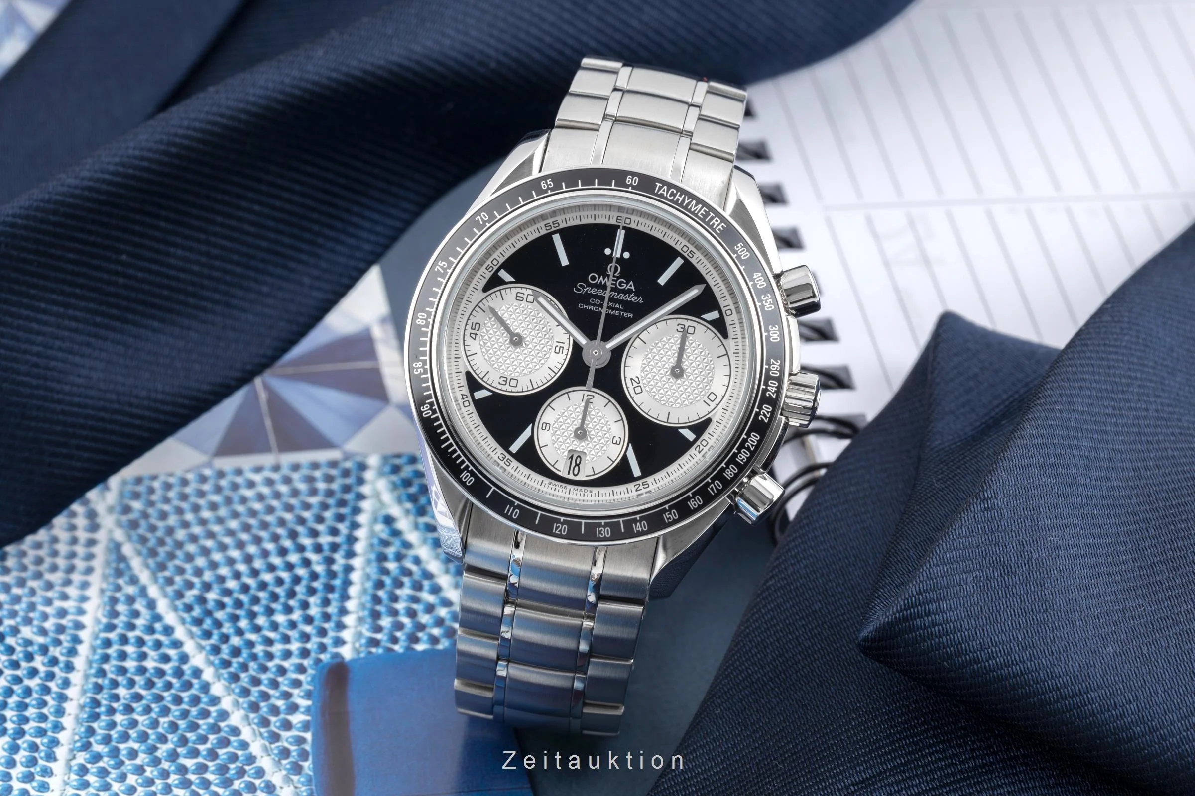 Omega Speedmaster Racing chronograph steel automatic men's watch 326.30.40.50.01.002  [2505667] - Image 4