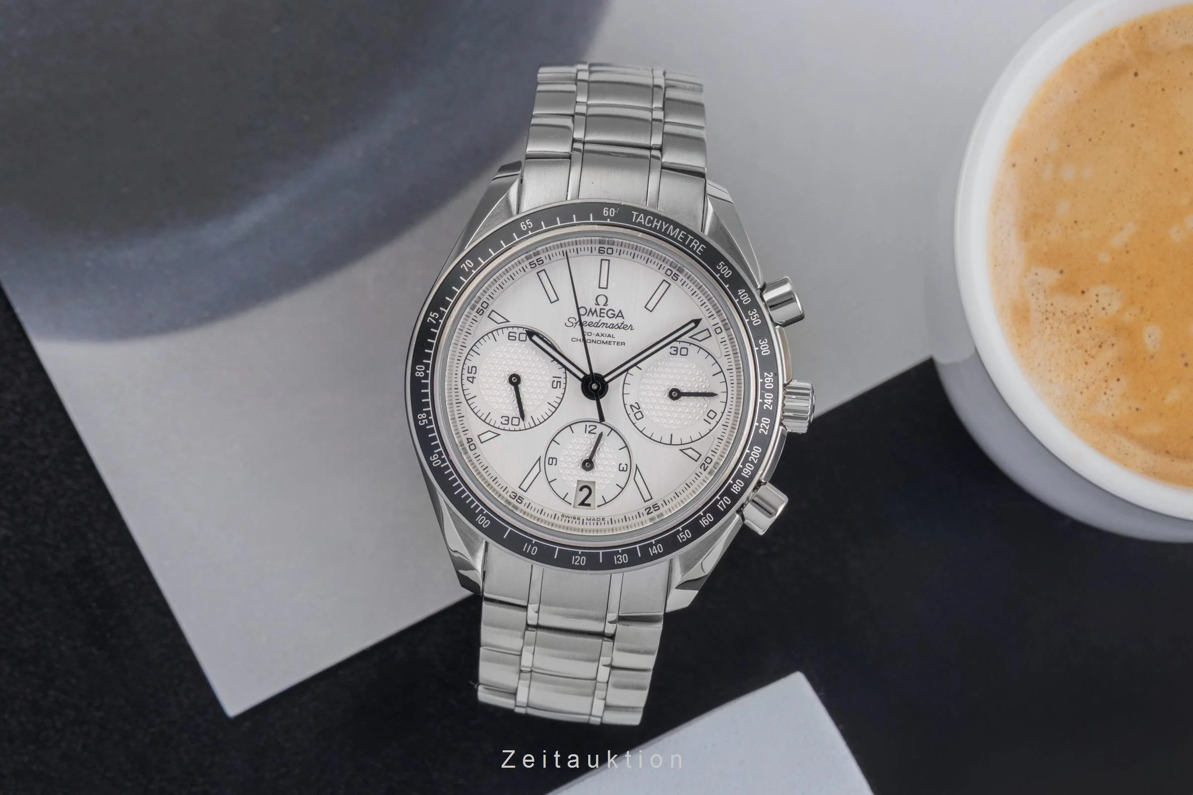 Omega Speedmaster Racing chronograph steel automatic men's watch 326.30.40.50.02.001  [2502991] - Image 4