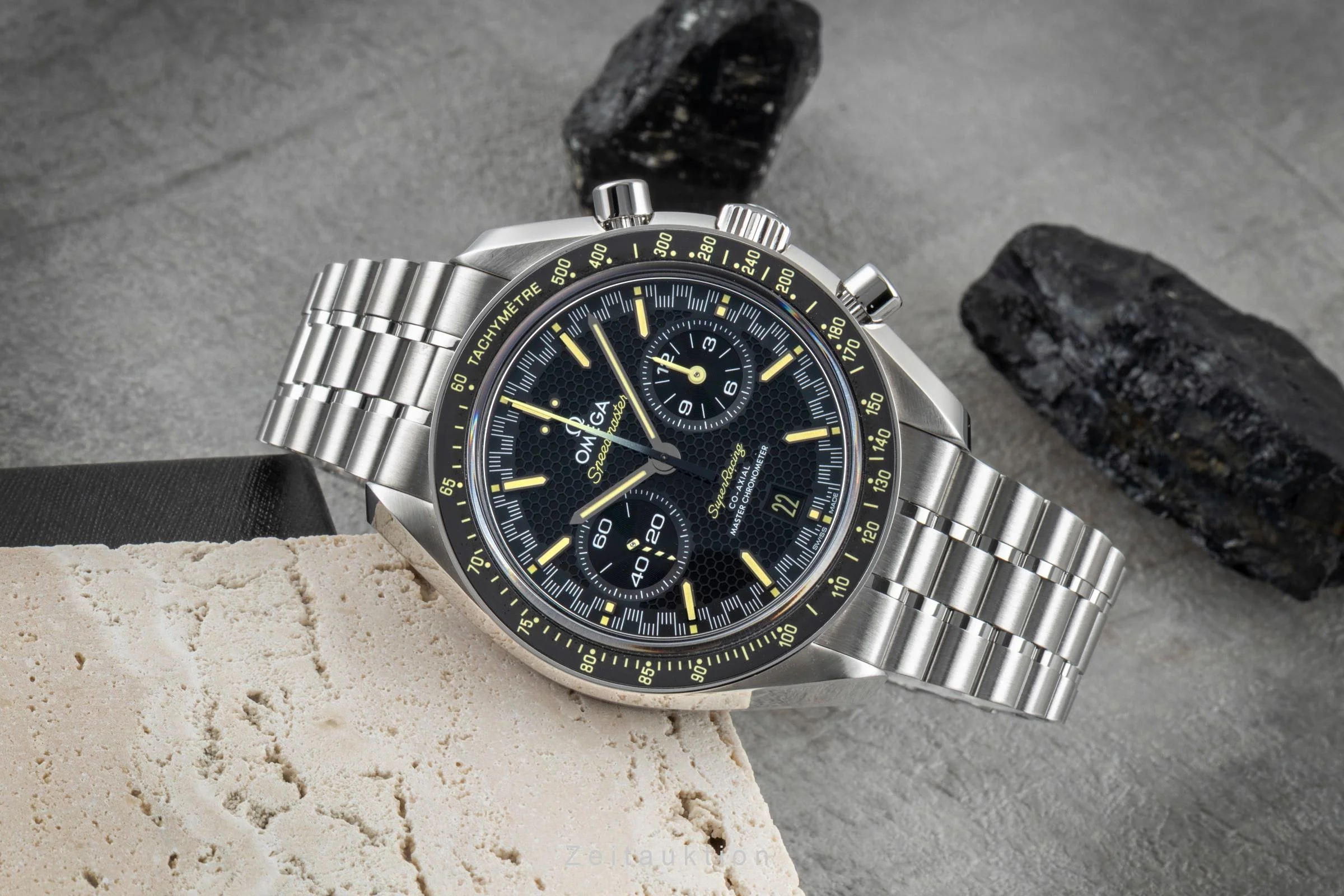 Omega Speedmaster Racing chronograph steel automatic men's watch 329.30.44.51.01.003 LP: 12700EUR  [2507276] - Image 3