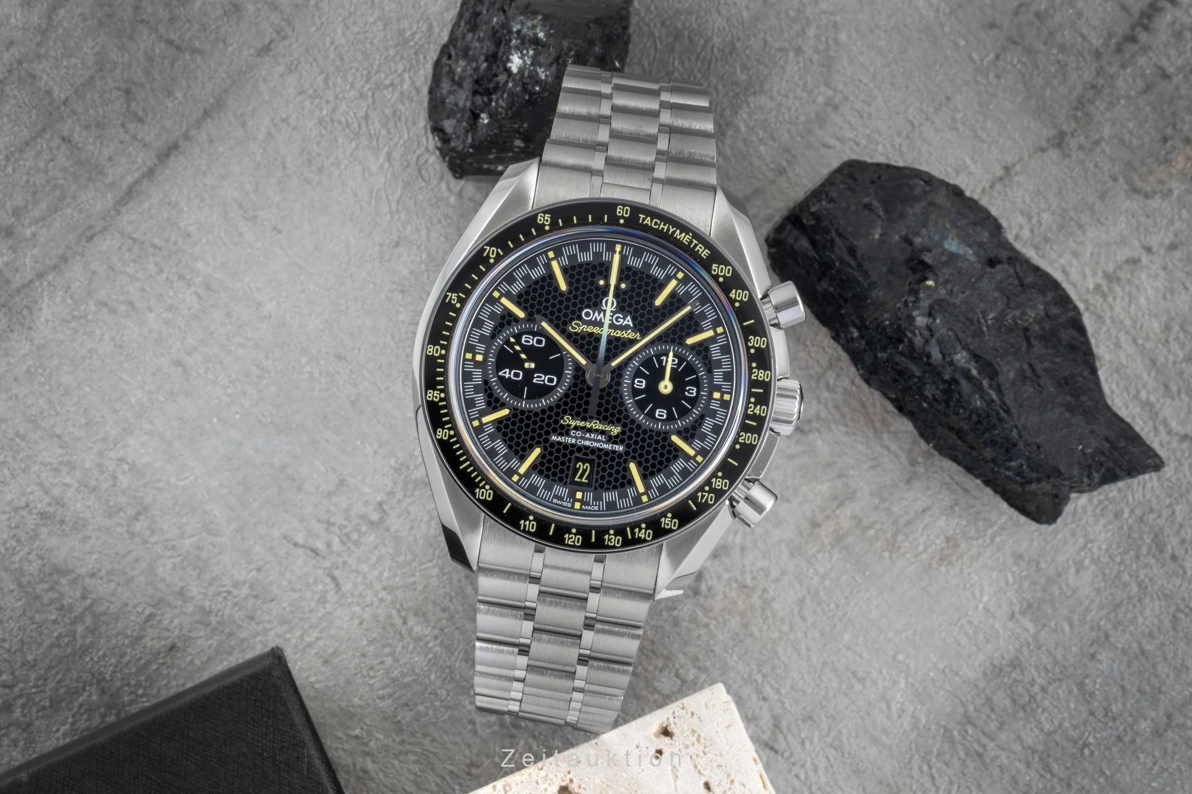 Omega Speedmaster Racing chronograph steel automatic men's watch 329.30.44.51.01.003 LP: 12700EUR  [2507276] - Image 4