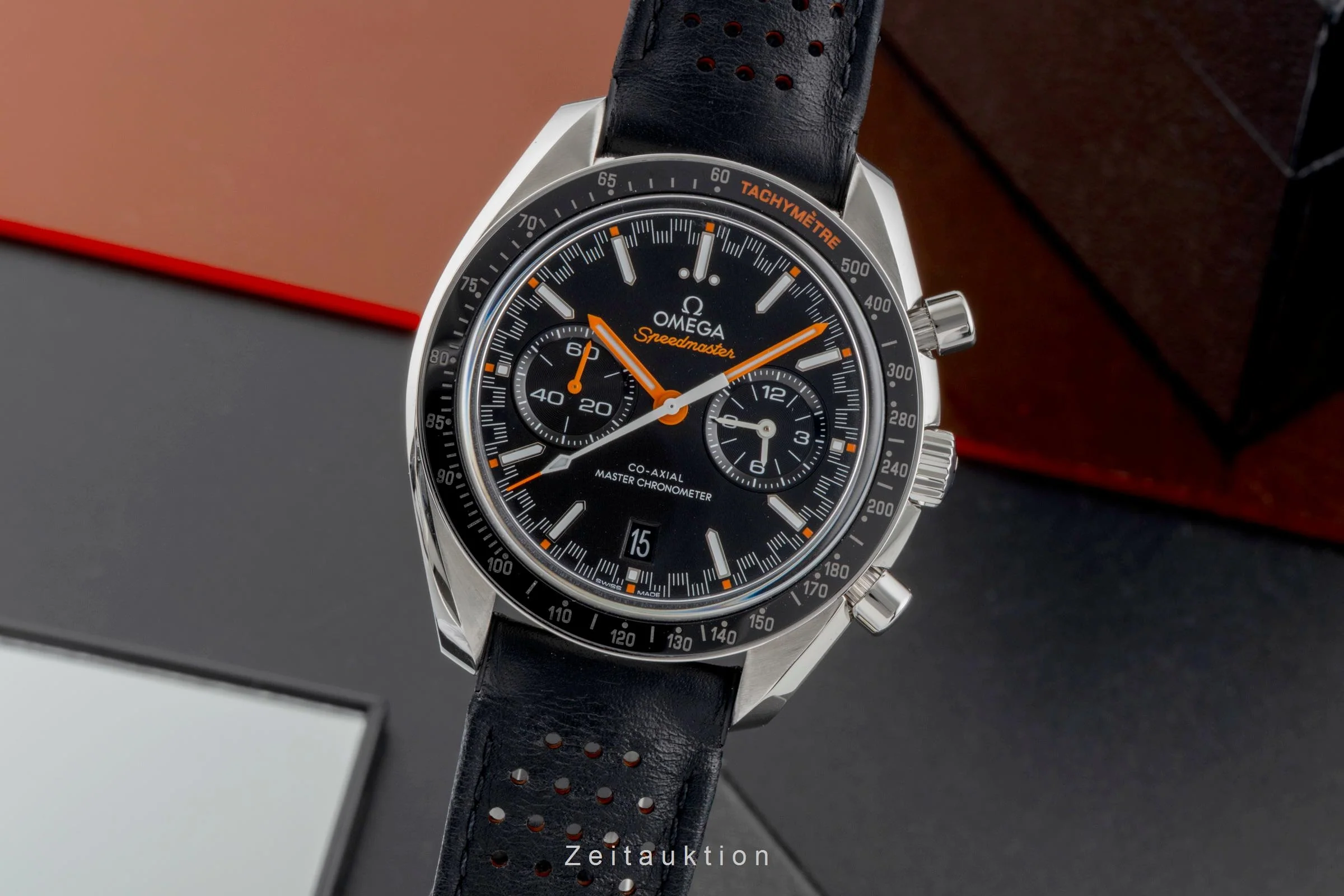 Omega Speedmaster Racing chronograph steel automatic men's watch 329.32.44.51.01.001 LP: 10100EUR  [2600505] - Image 2