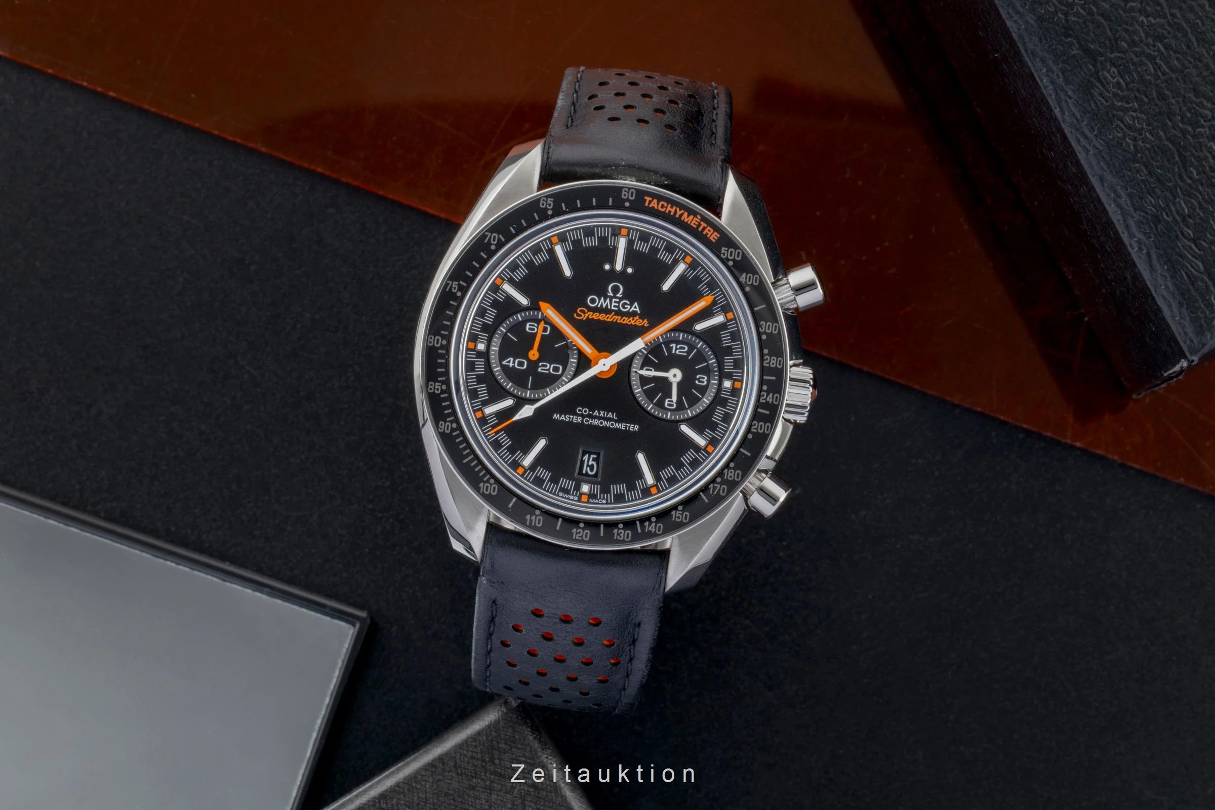 Omega Speedmaster Racing chronograph steel automatic men's watch 329.32.44.51.01.001 LP: 10100EUR  [2600505] - Image 4