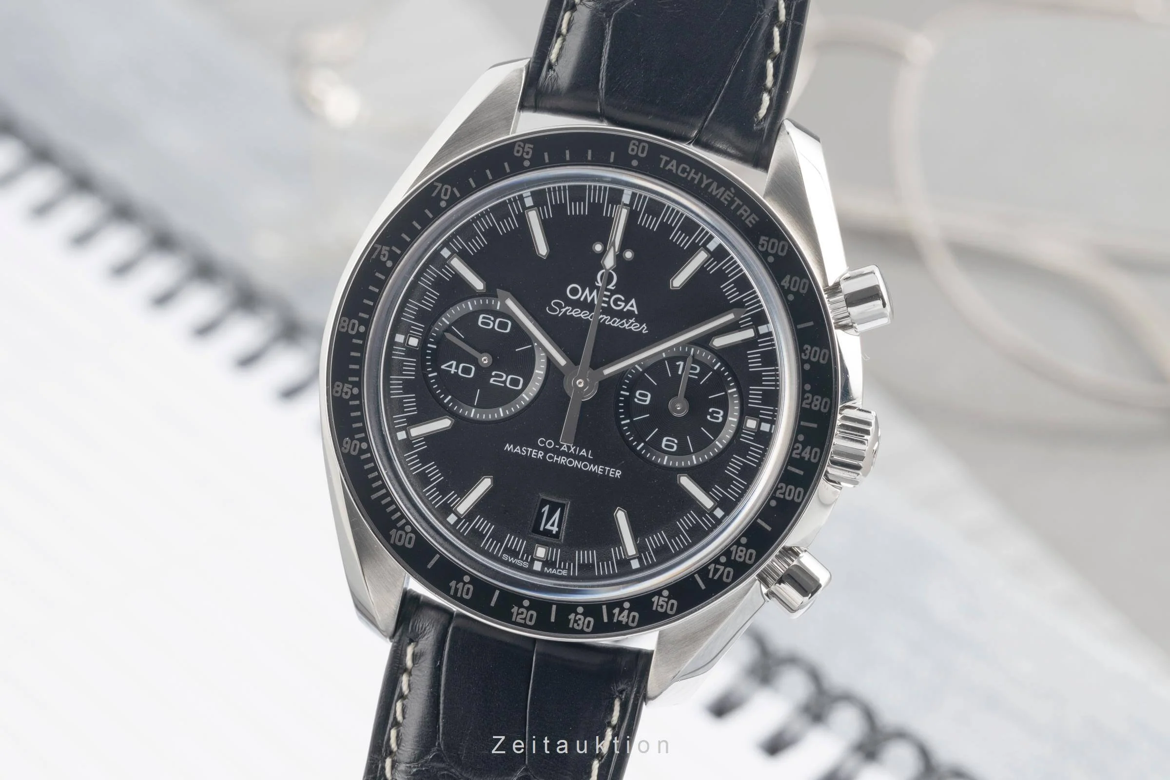 Omega Speedmaster Racing chronograph steel automatic men's watch 329.33.44.51.01.001 LP: 10100EUR  [2501268] - Image 2