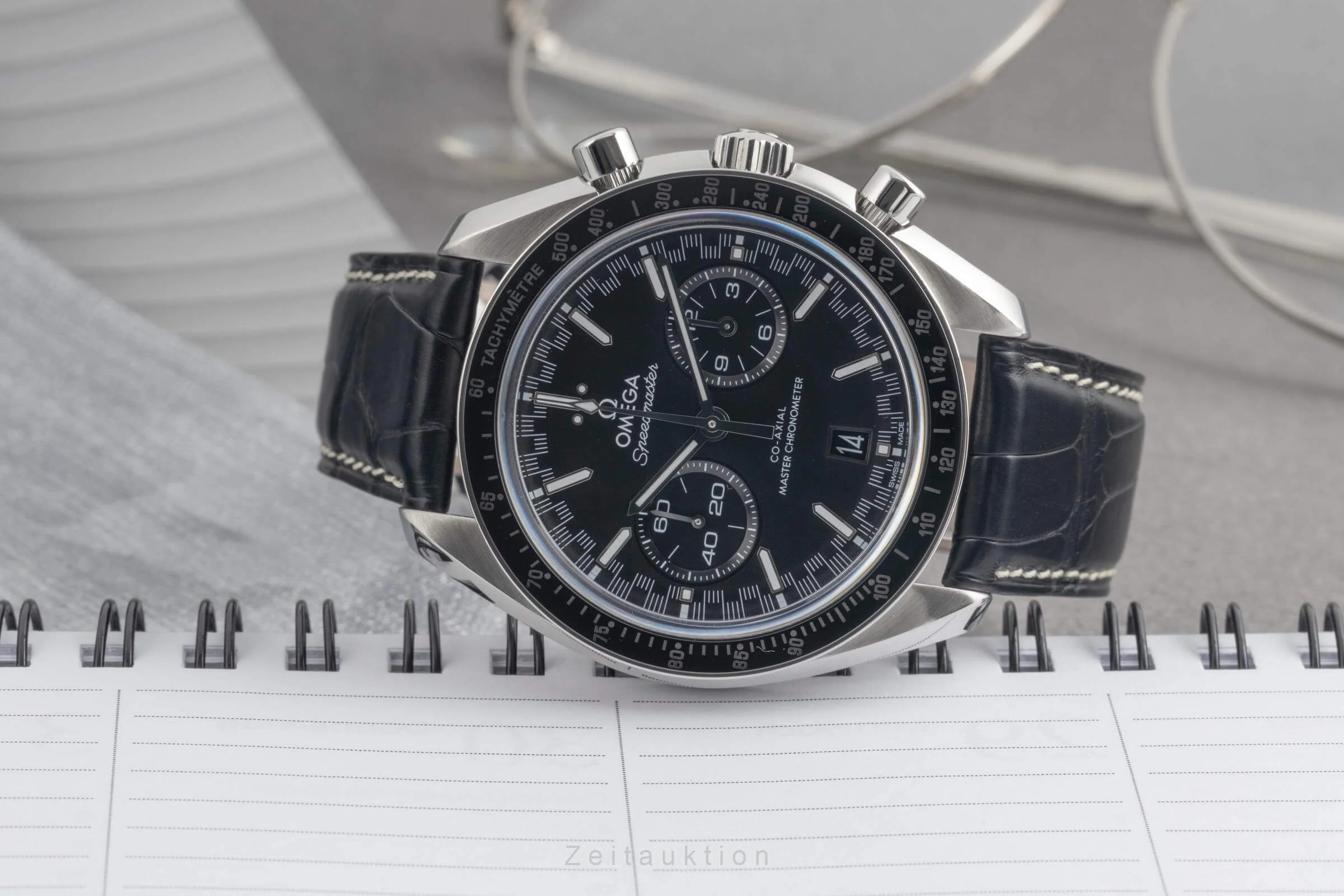 Omega Speedmaster Racing chronograph steel automatic men's watch 329.33.44.51.01.001 LP: 10100EUR  [2501268] - Image 3