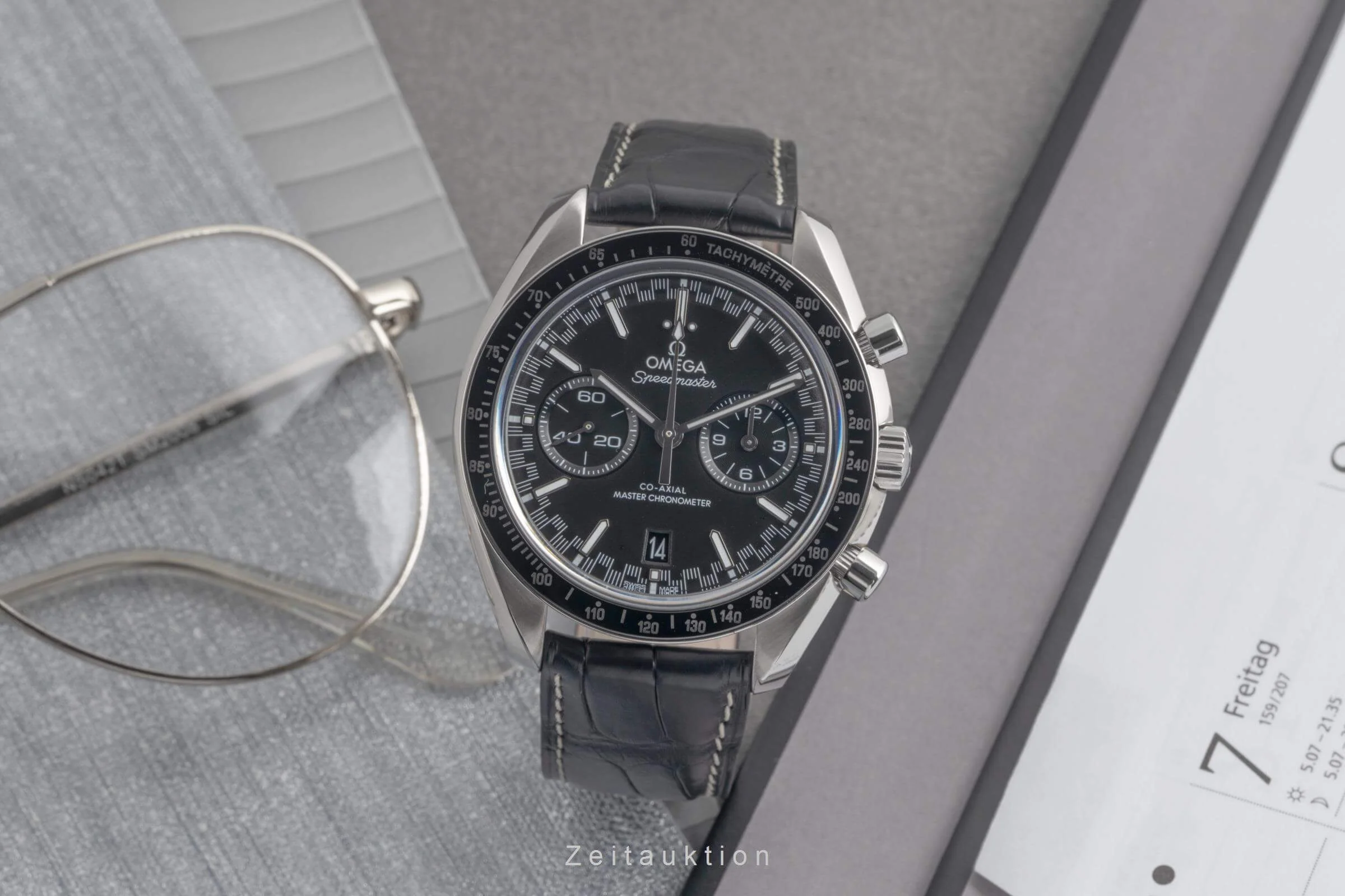 Omega Speedmaster Racing chronograph steel automatic men's watch 329.33.44.51.01.001 LP: 10100EUR  [2501268] - Image 4