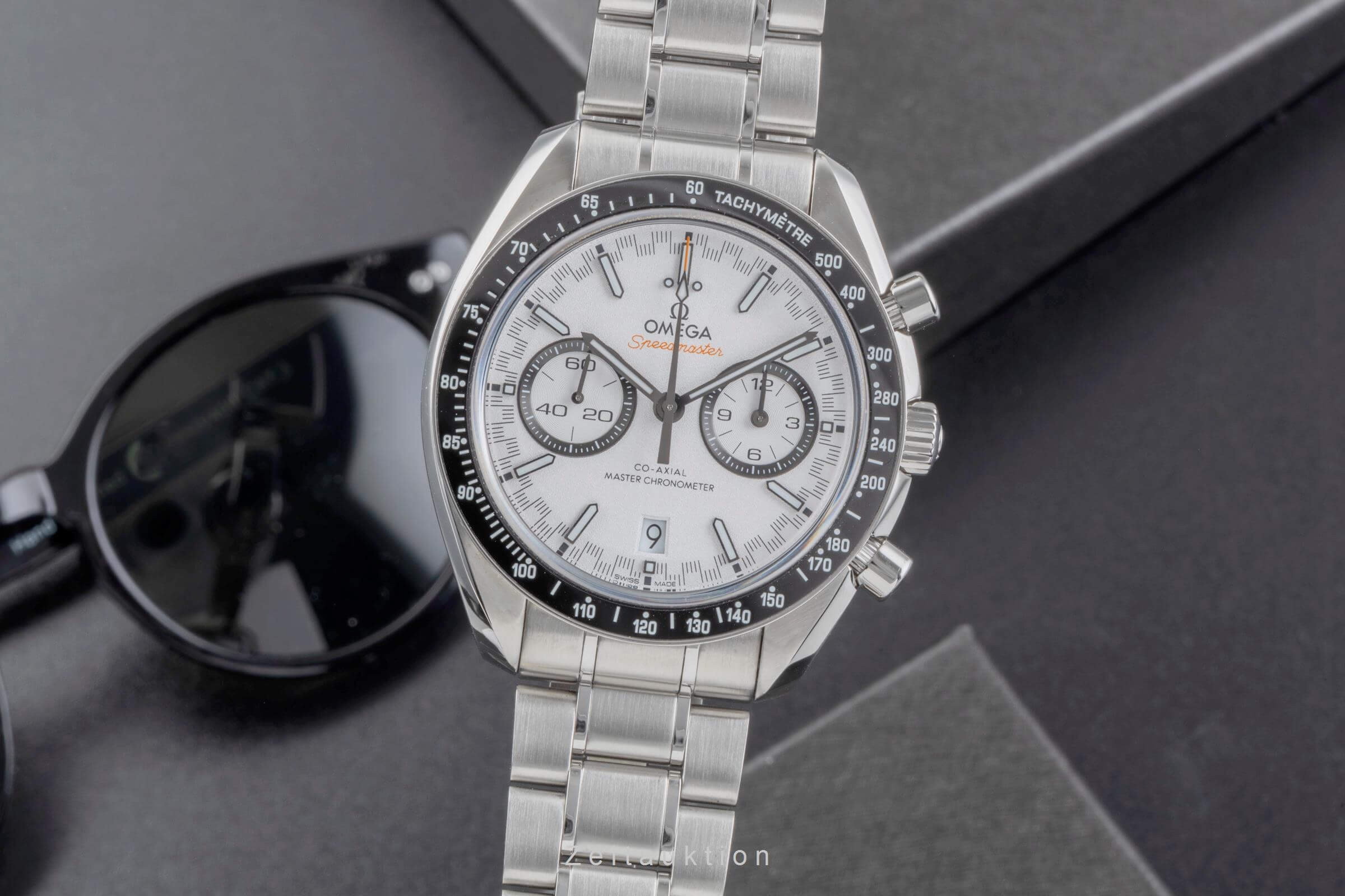 Omega Speedmaster Racing chronograph steel automatic men's watch 329.33.44.51.04.001 LP: 10100EUR  [2502323] - Image 2