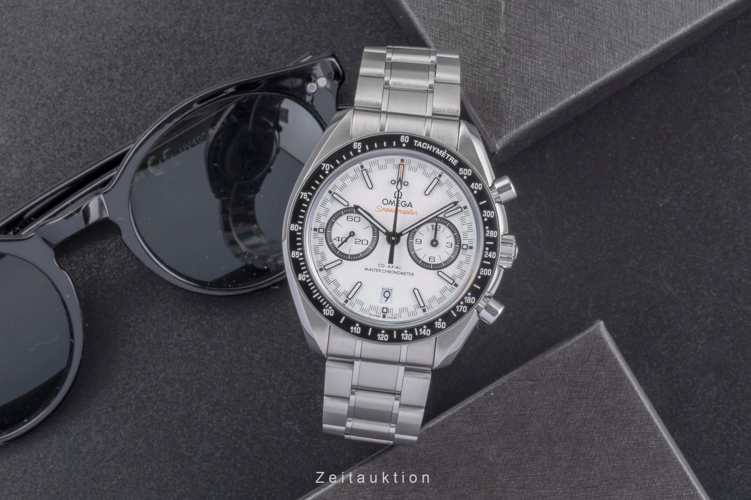 Omega Speedmaster Racing chronograph steel automatic men's watch 329.33.44.51.04.001 LP: 10100EUR  [2502323] - Image 4