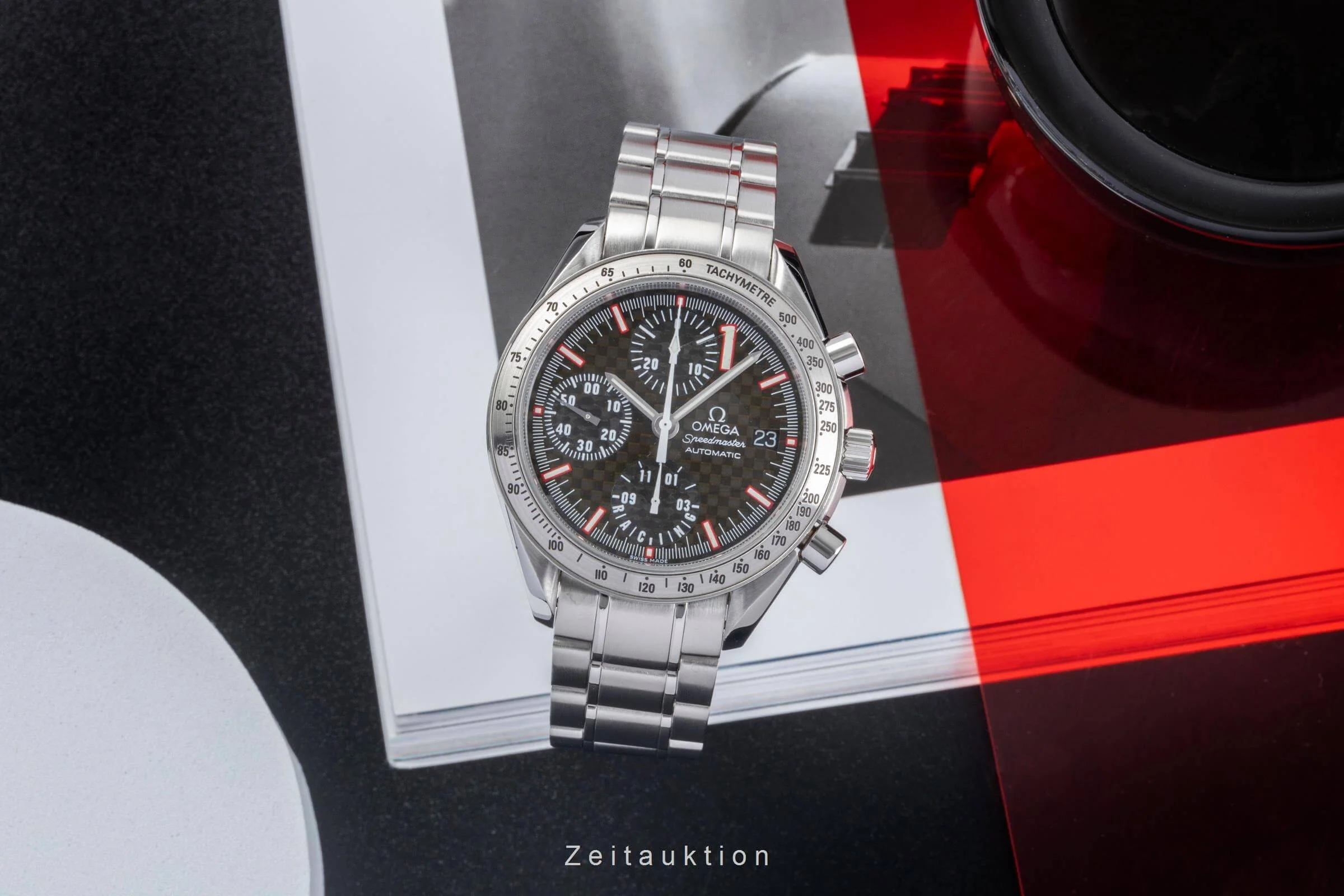 Omega Speedmaster Racing chronograph steel automatic men's watch 3519.50.00, 175.0086 Limited  [2406406] - Image 3
