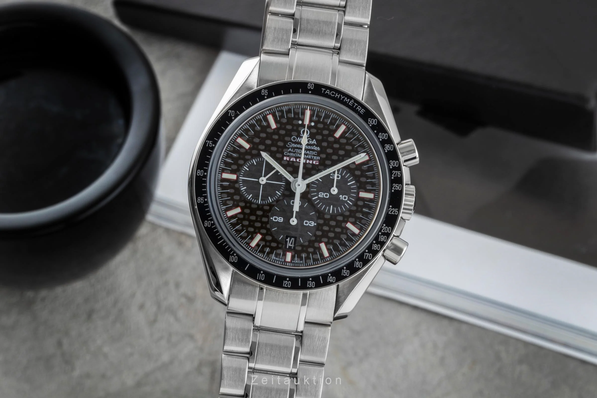 Omega Speedmaster Racing chronograph steel automatic men's watch 3552.59.00  [2505405] - Image 2