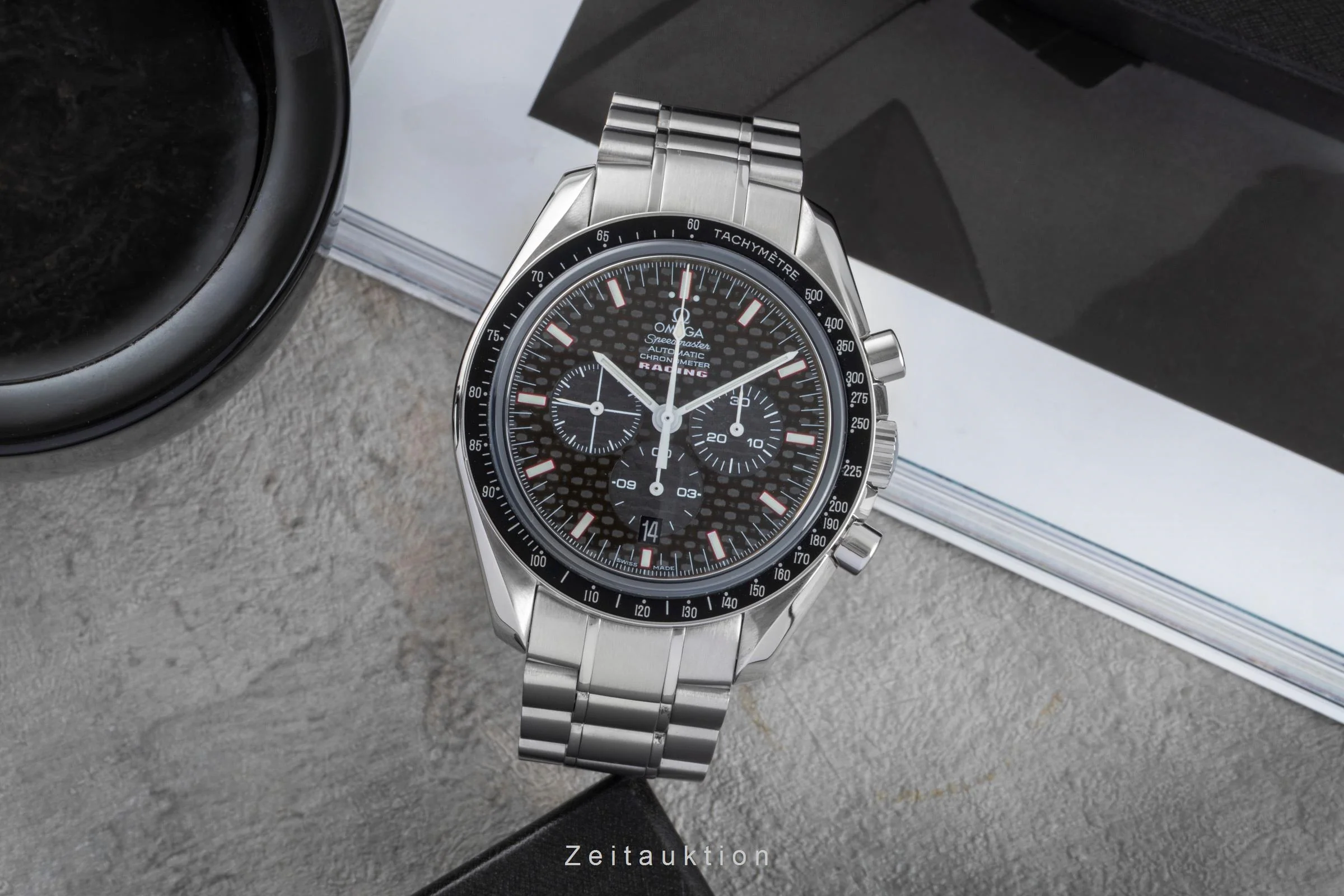 Omega Speedmaster Racing chronograph steel automatic men's watch 3552.59.00  [2505405] - Image 4