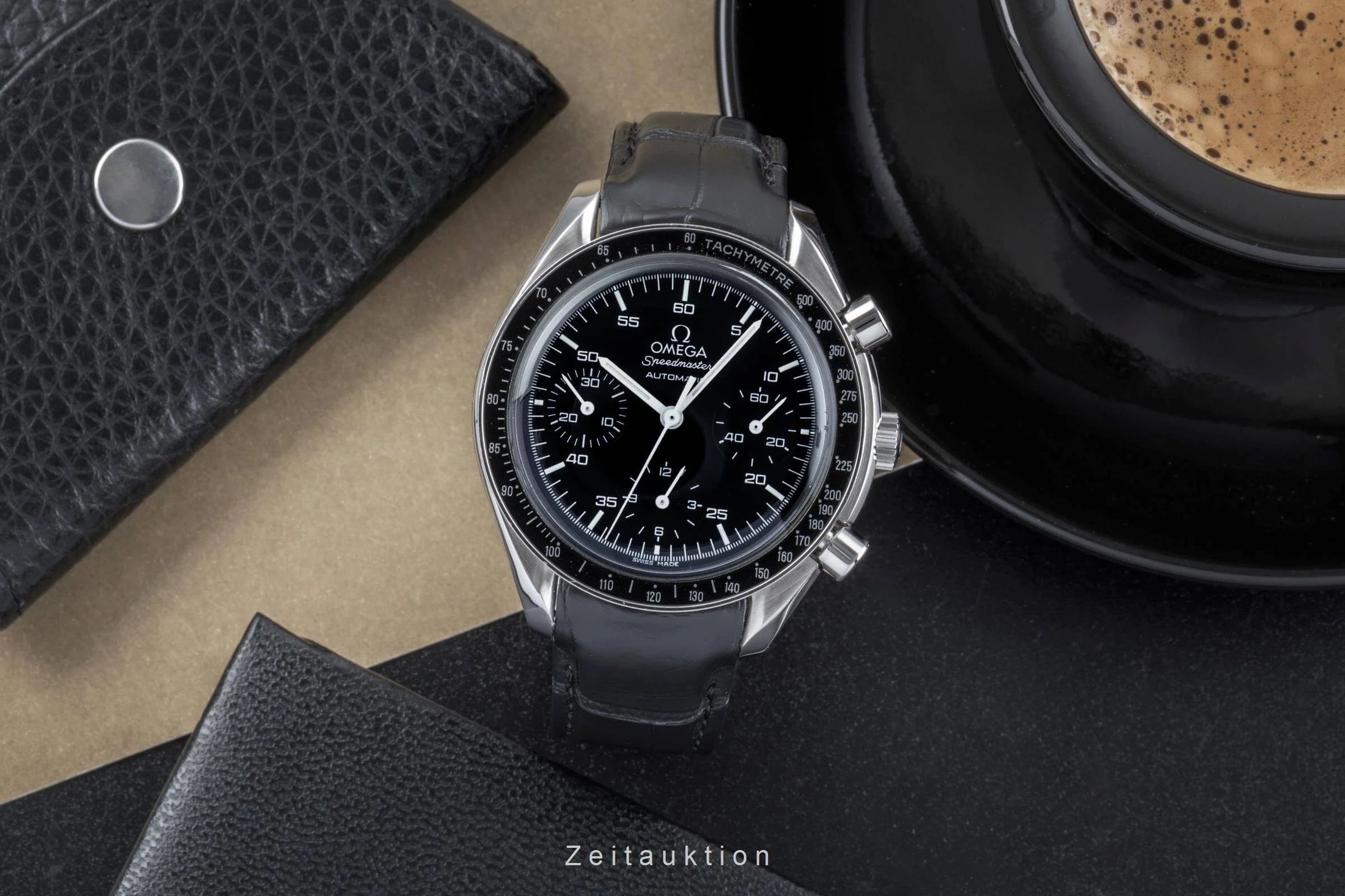Omega Speedmaster steel automatic men's watch 3810.50.06  [2502106] - Image 4