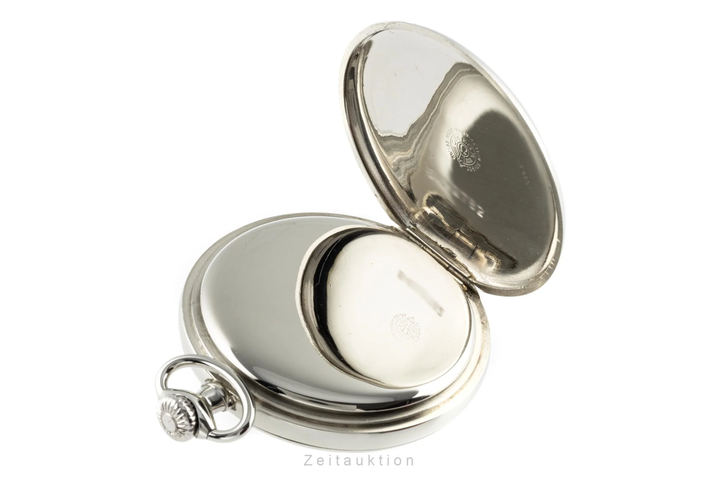 Omega Taschenuhr german silver manual winding pocket watch Vintage  [2205430] - Image 10
