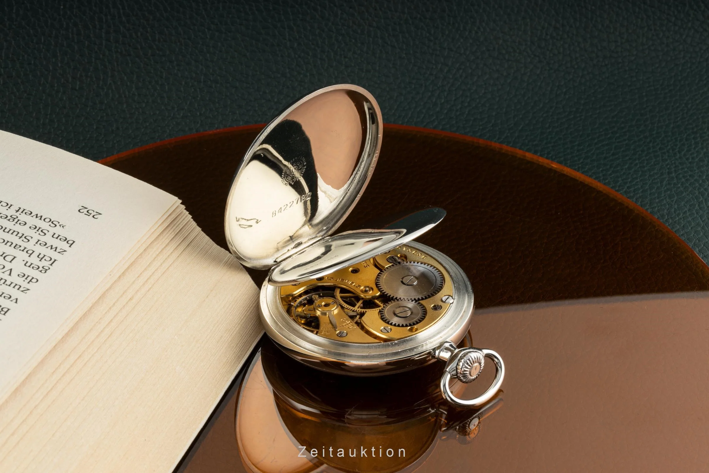 Omega Taschenuhr german silver manual winding pocket watch Vintage  [2205430] - Image 3