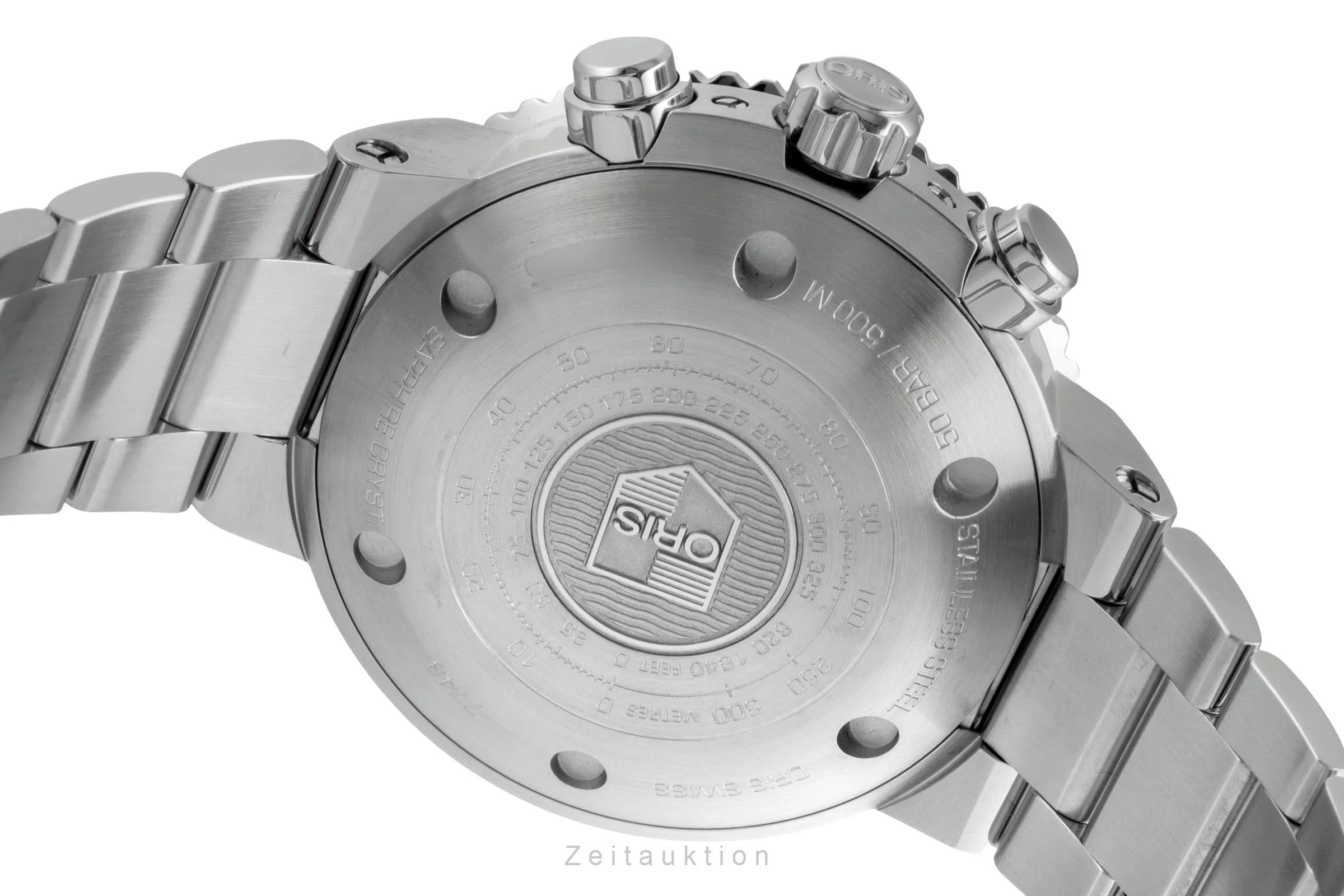 Oris Aquis Date chronograph steel automatic men's watch 01 774 7743 4155-07 8 24 05PEB LP: 3700EUR  [2507472] - Image 11
