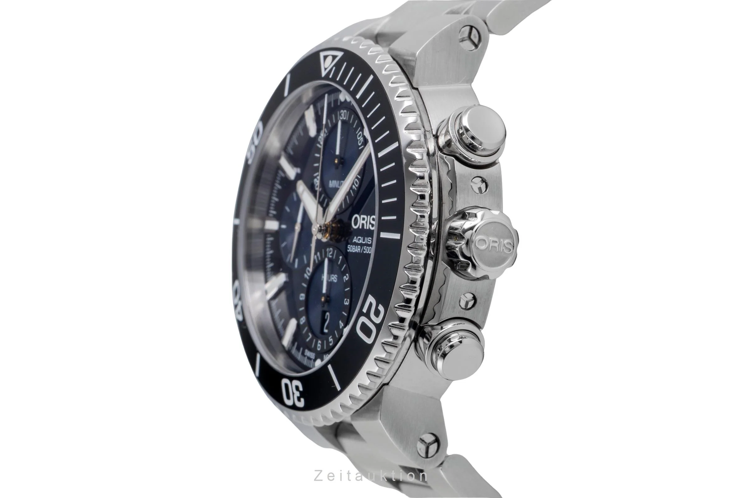 Oris Aquis Date chronograph steel automatic men's watch 01 774 7743 4155-07 8 24 05PEB LP: 3700EUR  [2507472] - Image 7