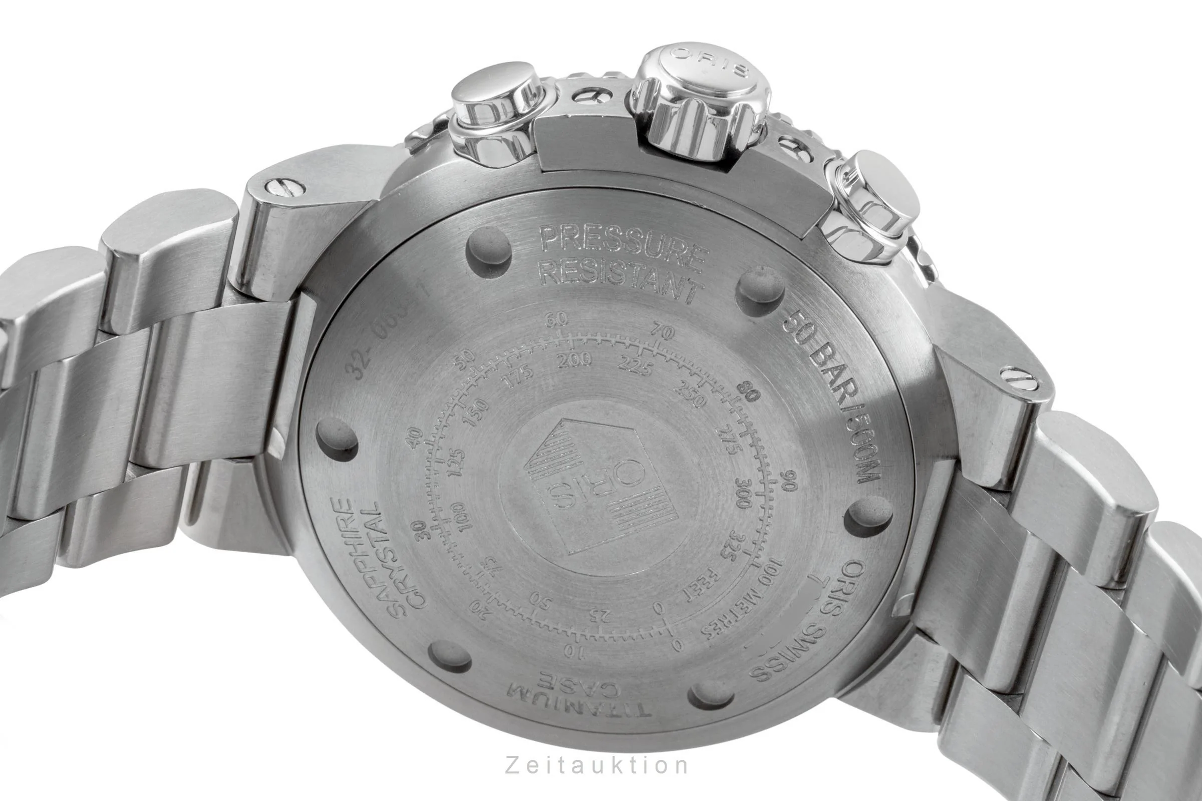 Oris Aquis Date chronograph titanium automatic men's watch 01 674 7655 7253-07 8 26 75PEB  [2505373] - Image 11