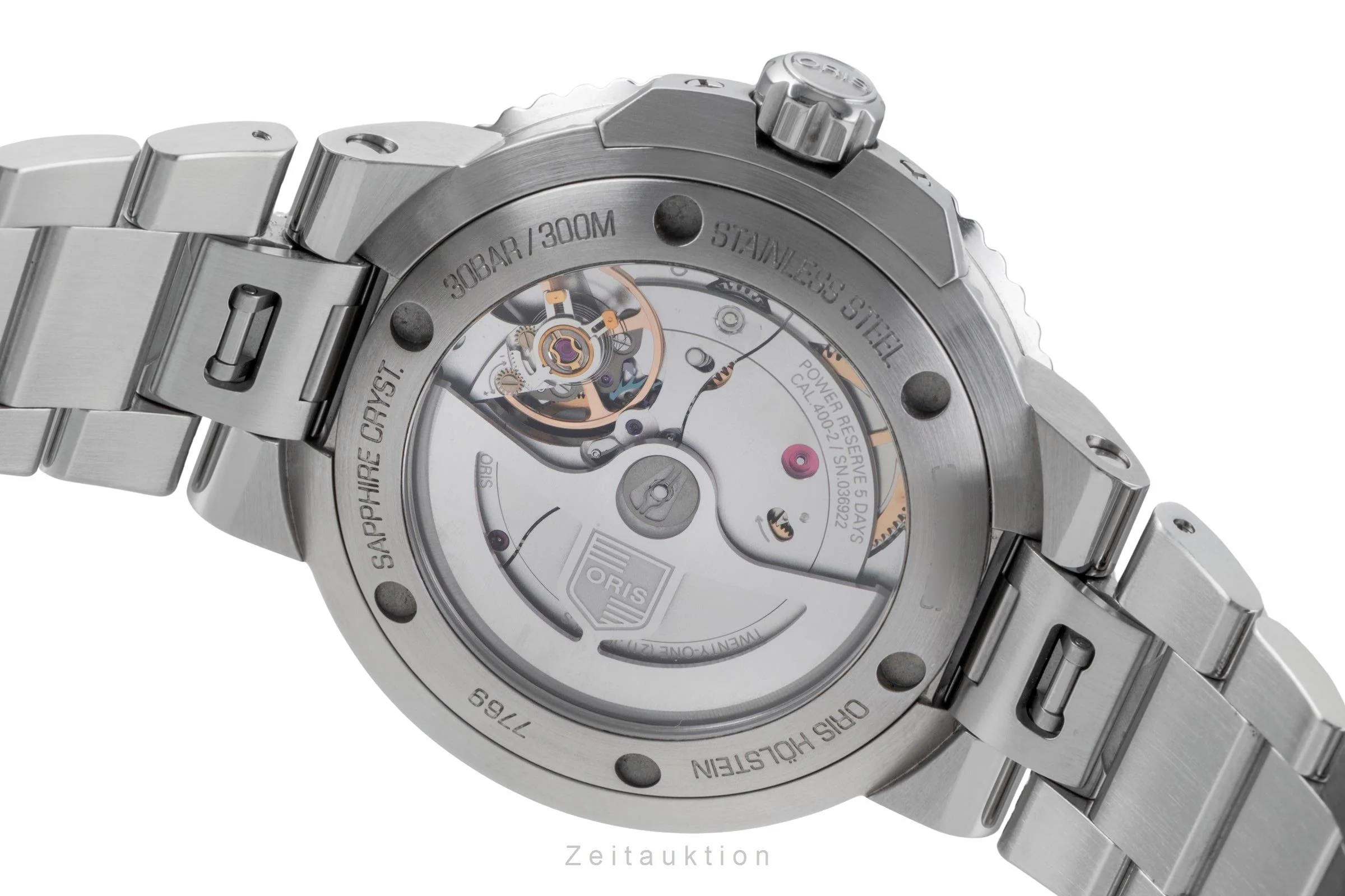 Oris Aquis Date steel automatic men's watch 01 400 7769 4135-07 8 22 09PEB LP: 3500EUR  [2506299] - Image 13