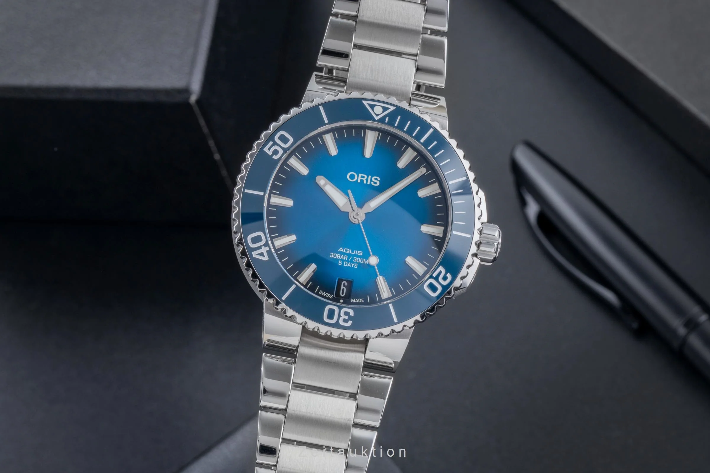 Oris Aquis Date steel automatic men's watch 01 400 7769 4135-07 8 22 09PEB LP: 3500EUR  [2506299] - Image 2