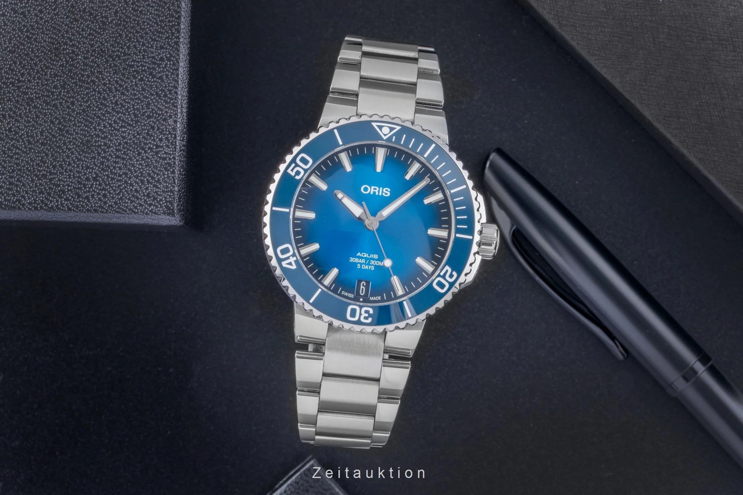 Oris Aquis Date steel automatic men's watch 01 400 7769 4135-07 8 22 09PEB LP: 3500EUR  [2506299] - Image 4