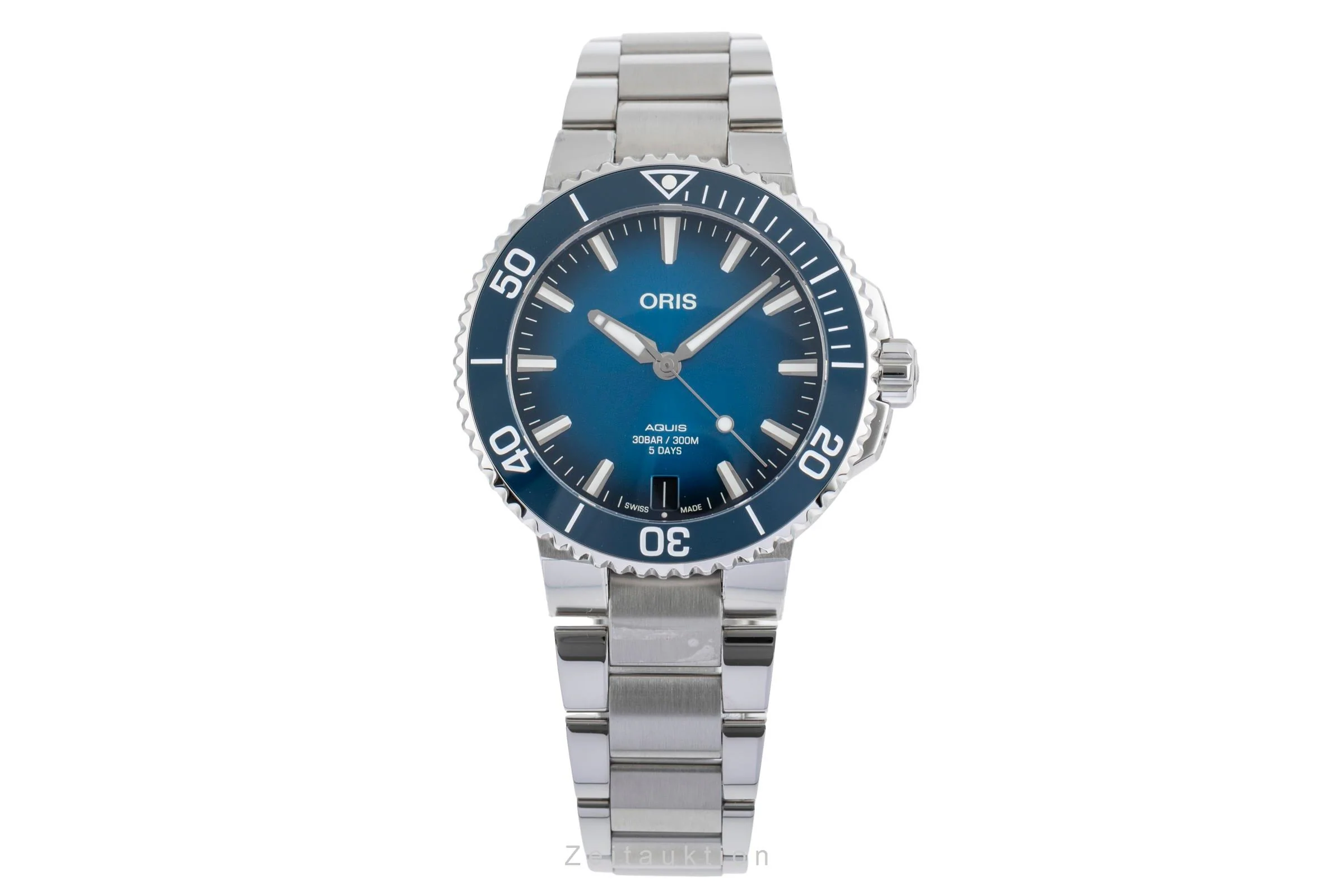 Oris Aquis Date steel automatic men's watch 01 400 7769 4135 LP: 3500EUR  [2502680] - Image 5