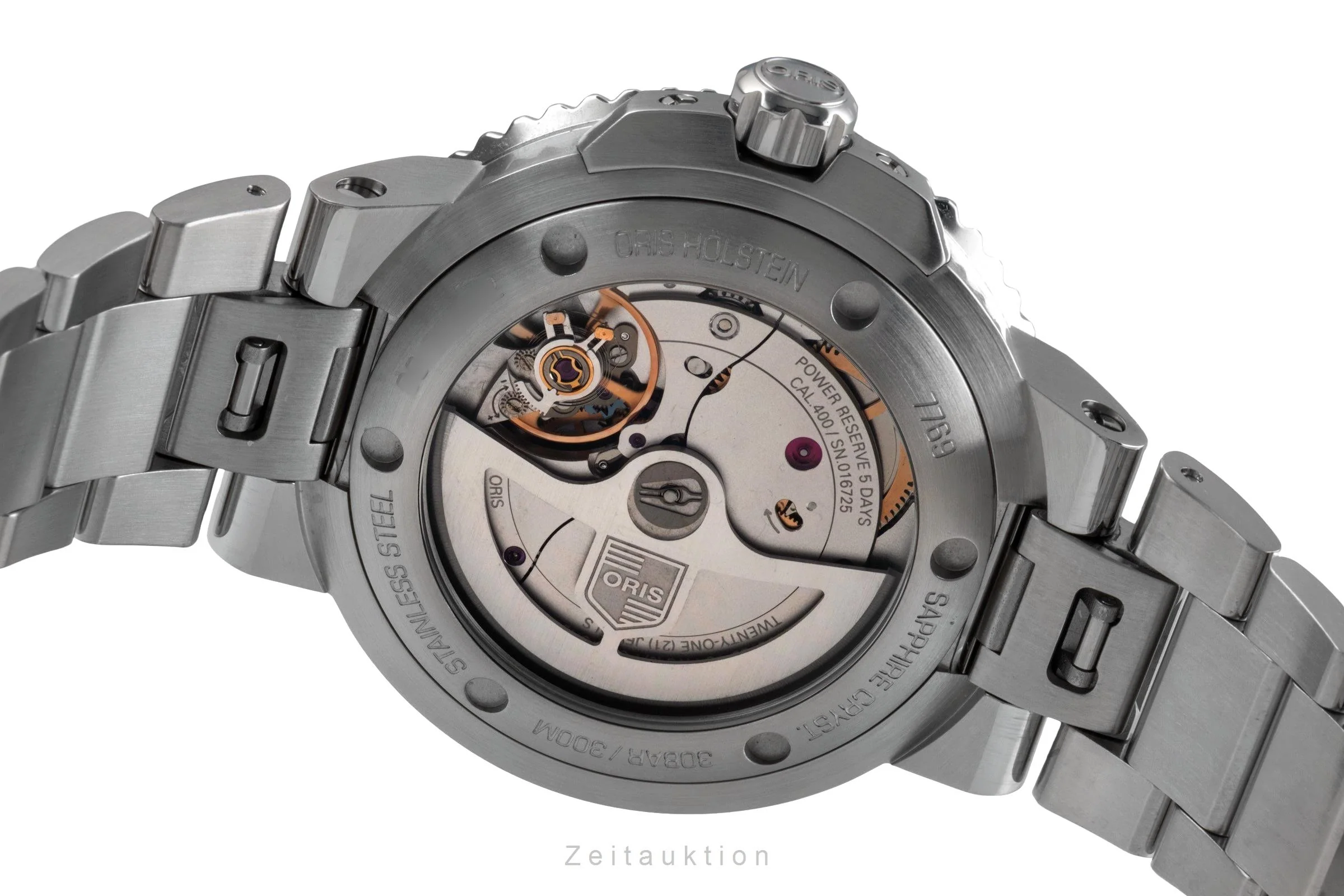 Oris Aquis Date steel automatic men's watch 01 400 7769 4157 LP: 3700EUR  [2501815] - Image 12