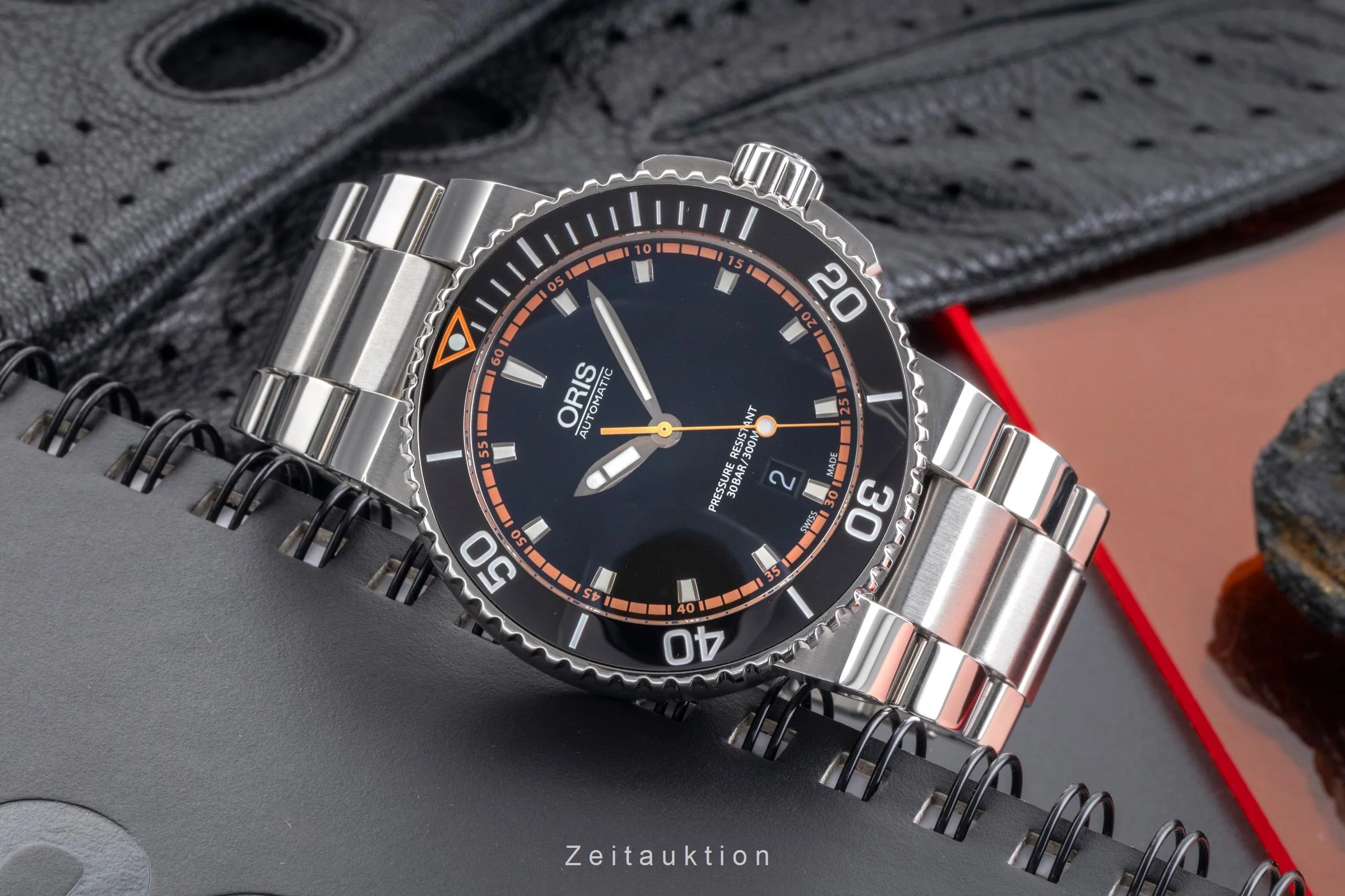 Oris Aquis Date steel automatic men's watch 01 733 7653 4128-07 8 26 01PEB  [2505105] - Image 3