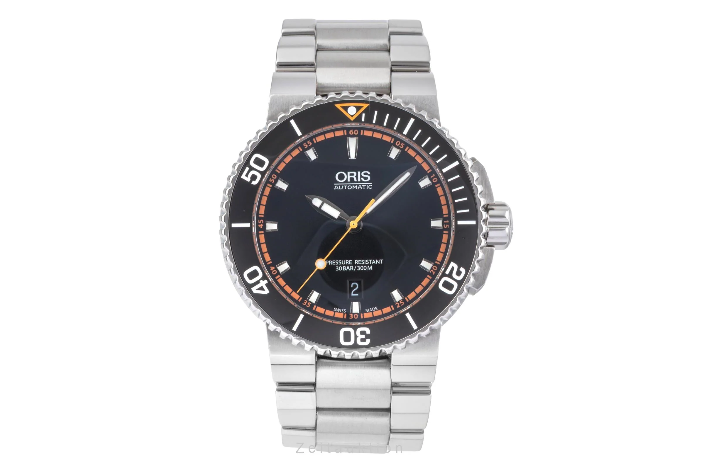 Oris Aquis Date steel automatic men's watch 01 733 7653 4128-07 8 26 01PEB  [2505105] - Image 5