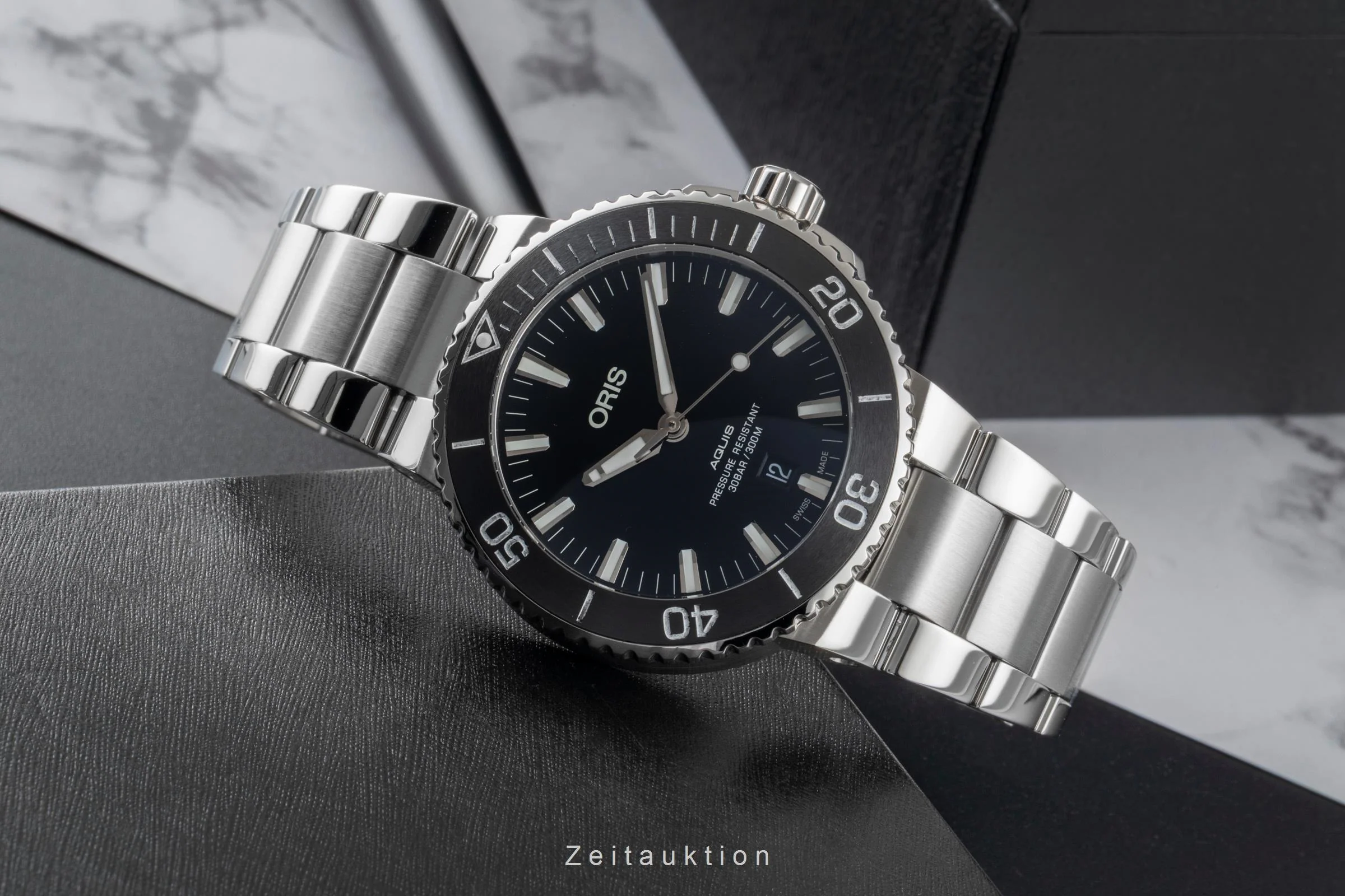 Oris Aquis Date steel automatic men's watch 01 733 7730 4154-07 8 24 05PEB LP: 2300EUR  [2507497] - Image 3