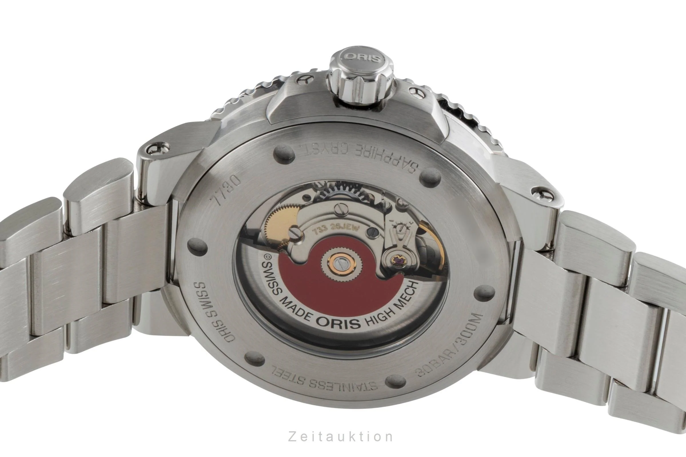 Oris Aquis Date steel automatic men's watch 01 733 7730 4159-07 8 24 05PEB  [2507257] - Image 12