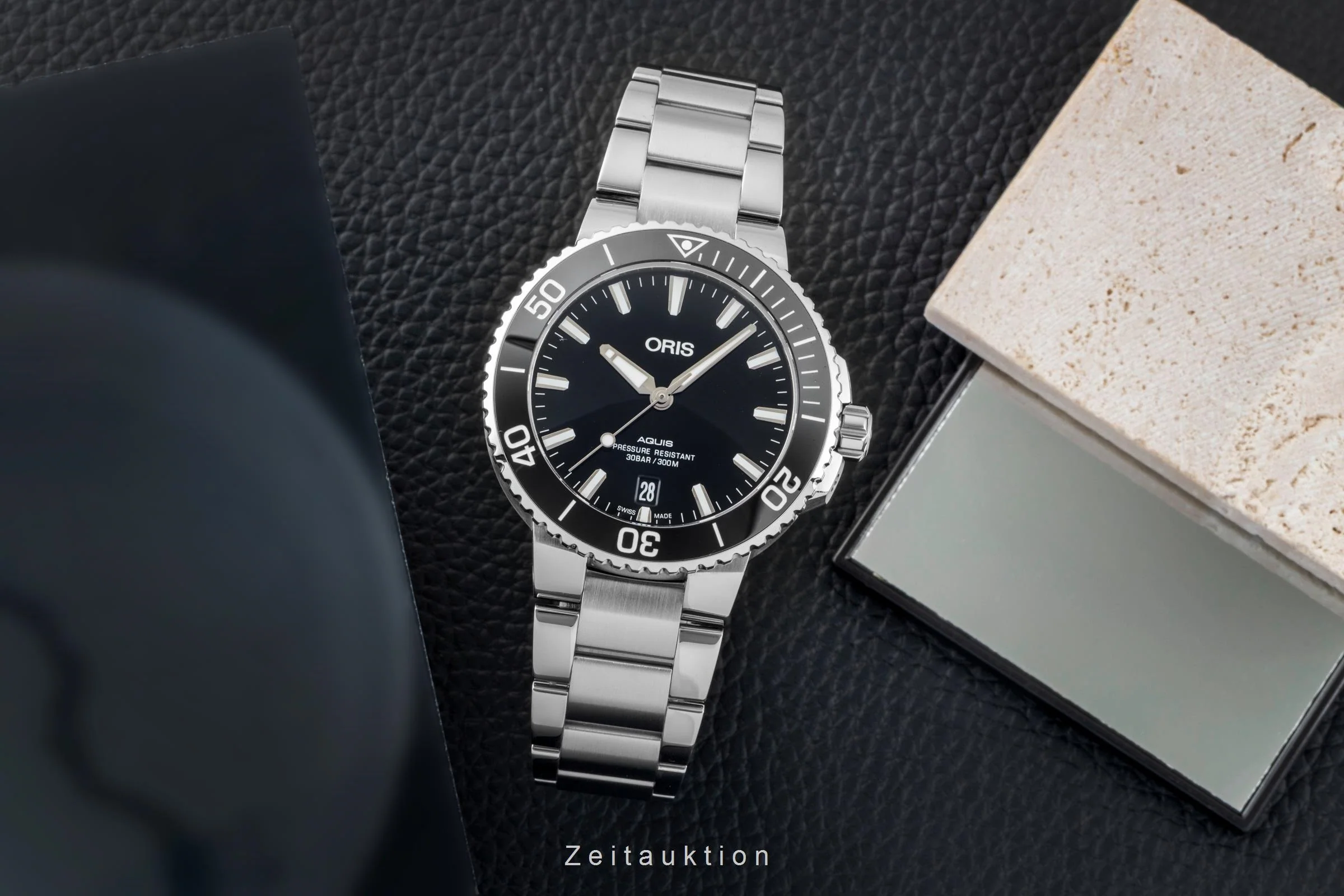 Oris Aquis Date steel automatic men's watch 01 733 7732 4134-07 4 21 64FC LP: 2400EUR  [2600568] - Image 4