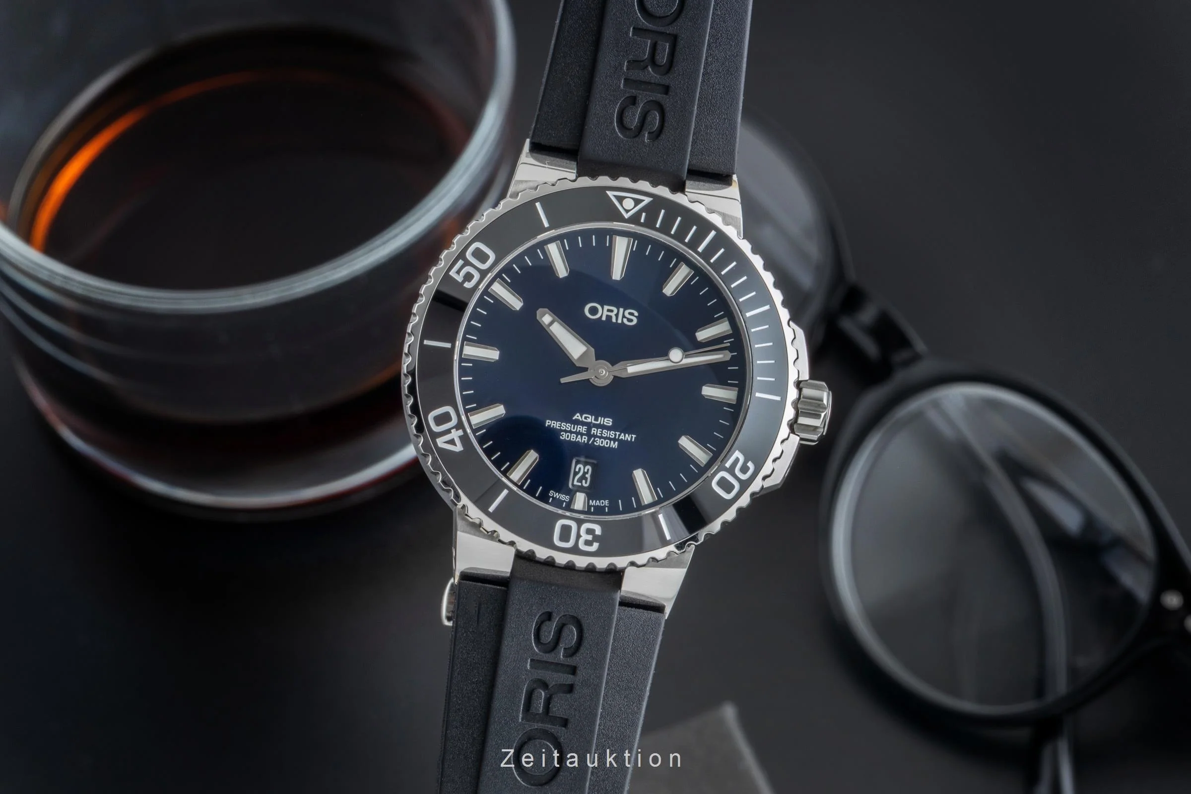 Oris Aquis Date steel automatic men's watch 01 733 7732 4135	  [2506850] - Image 2