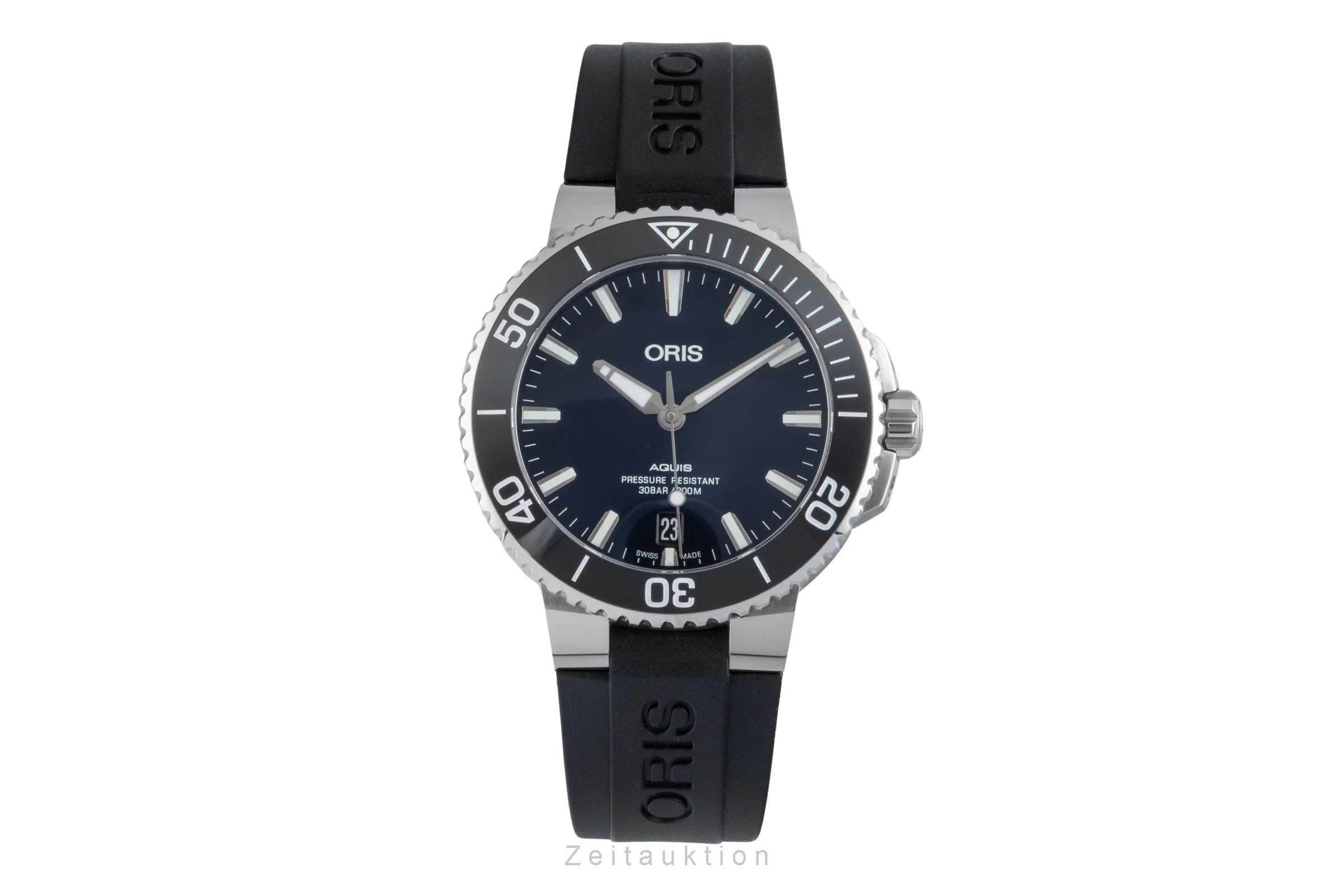 Oris Aquis Date steel automatic men's watch 01 733 7732 4135	  [2506850] - Image 5