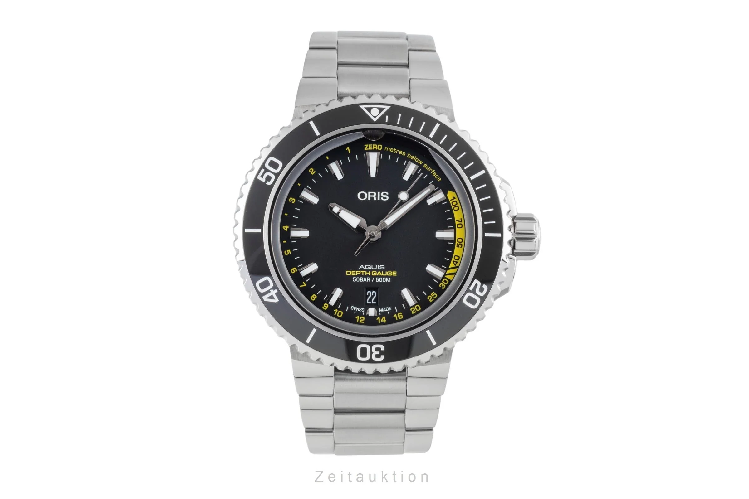 Oris Aquis Date steel automatic men's watch 01 733 7755 4154-Set MB LP: 4100EUR  [2600634] - Image 5