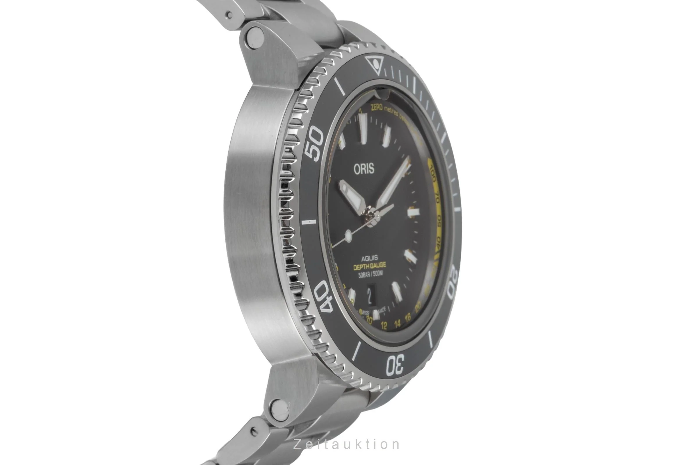 Oris Aquis Date steel automatic men's watch 01 733 7755 4154-Set MB LP: 4100EUR  [2600634] - Image 8