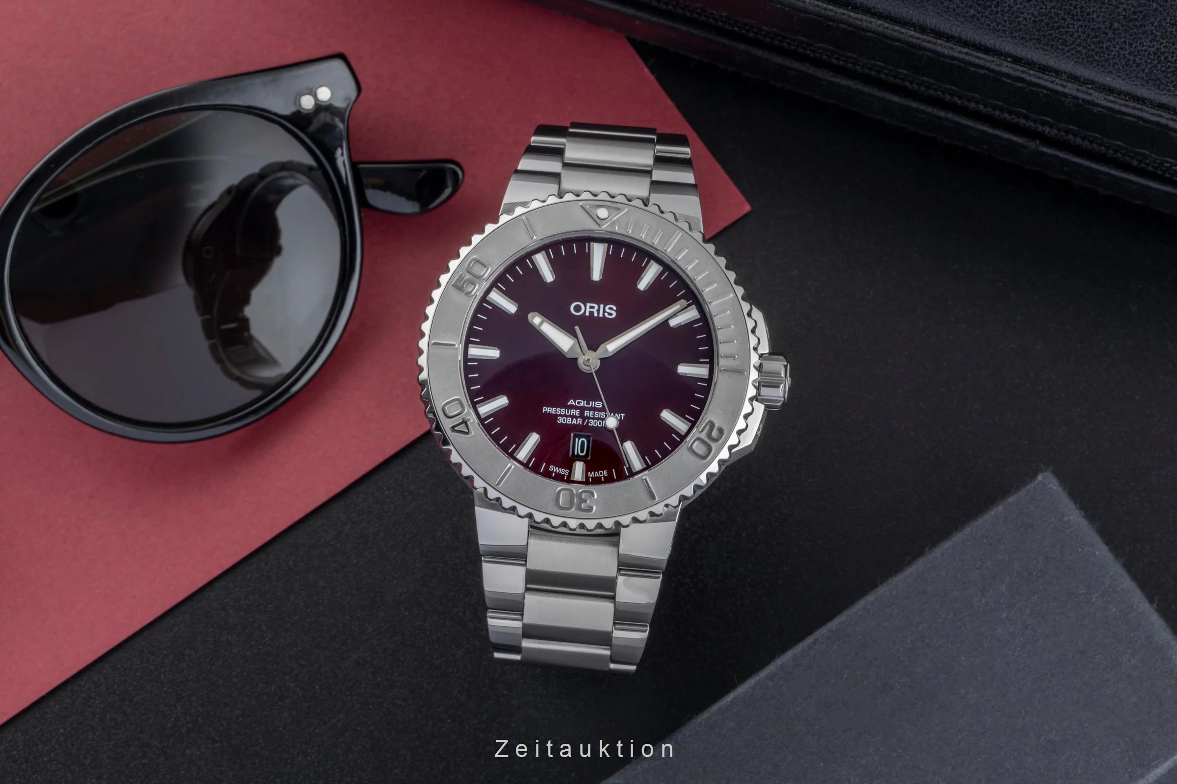Oris Aquis Date steel automatic men's watch 01 733 7766 4158  [2504921] - Image 4