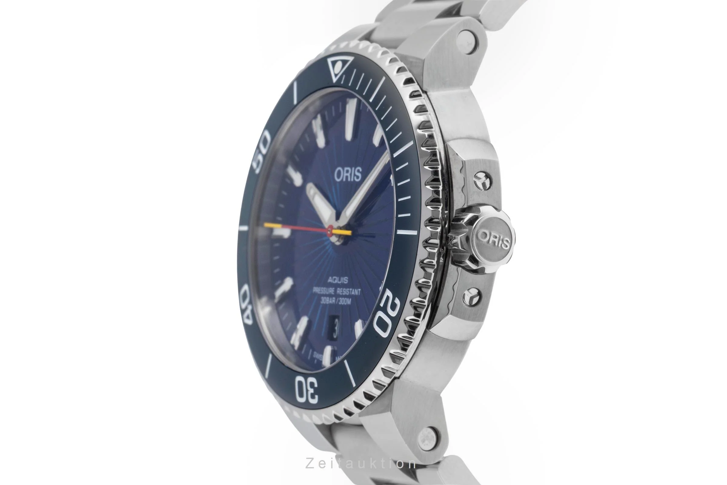 Oris Aquis Date steel automatic men's watch 01 733 7766 4185  [2502682] - Image 7