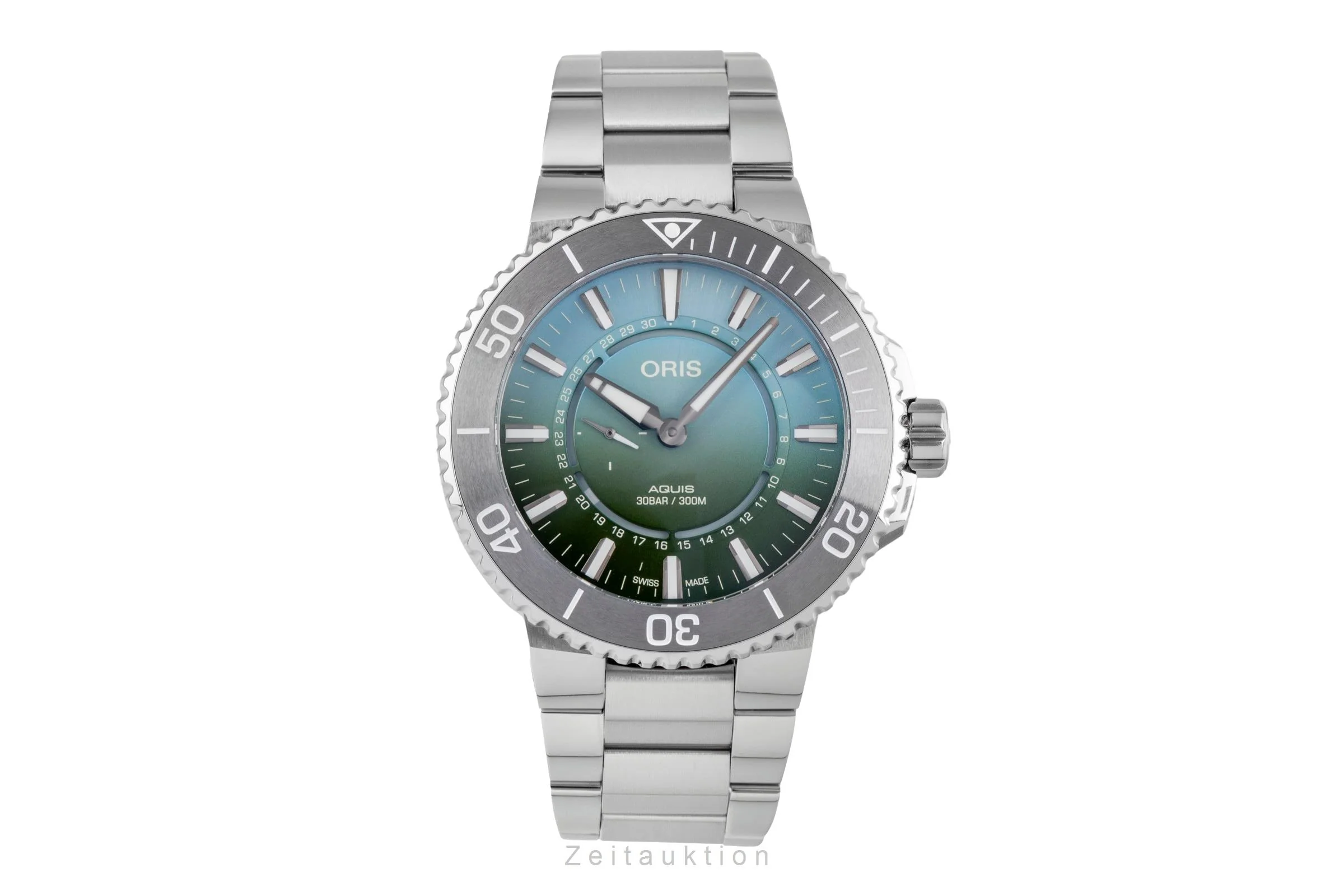 Oris Aquis Date steel automatic men's watch 01 743 7734 4197 LP: 2900EUR Limited  [2505217] - Image 5