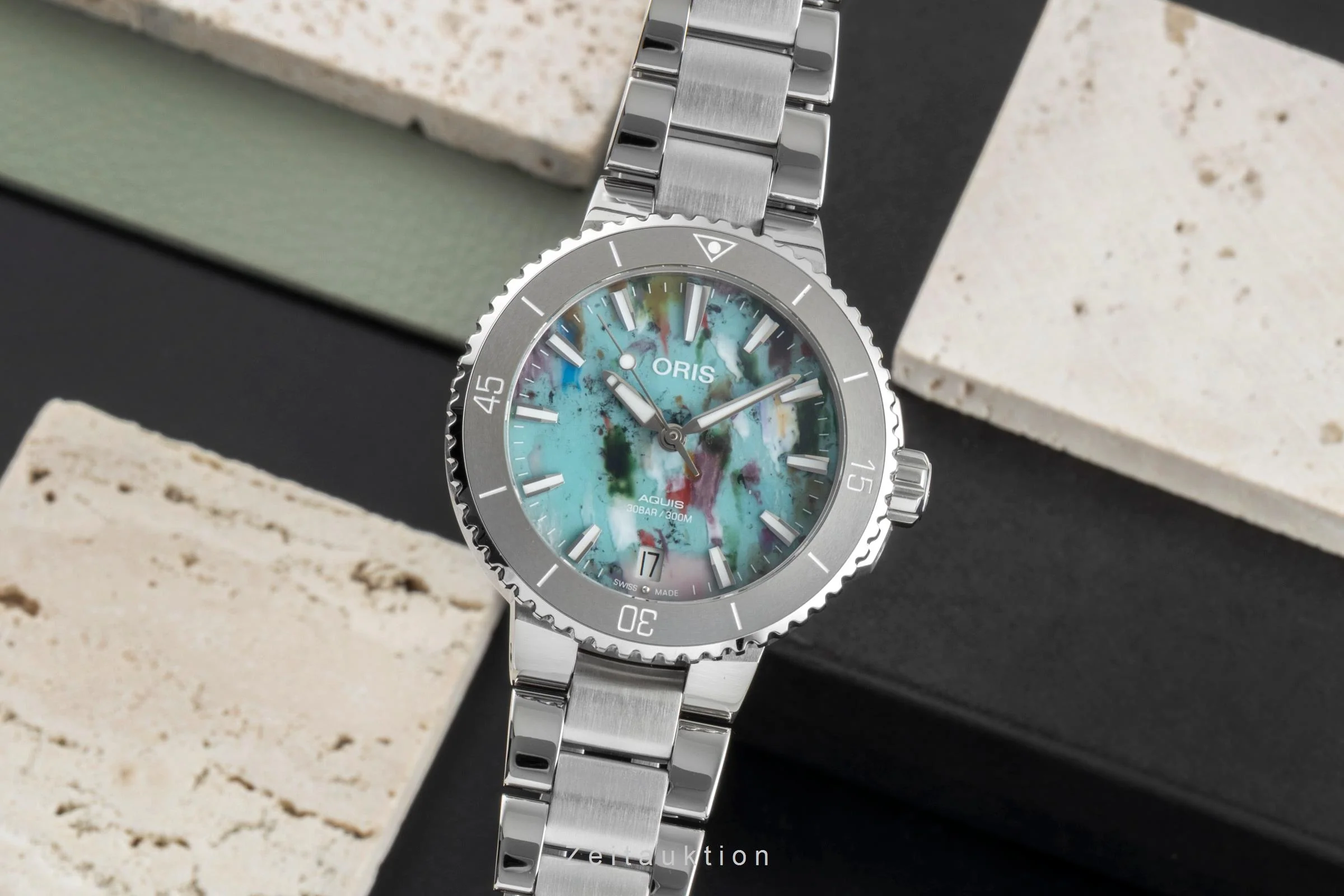 Oris Aquis Date steel automatic unisex 01 733 7770 4150-Set  [2507293] - Image 2