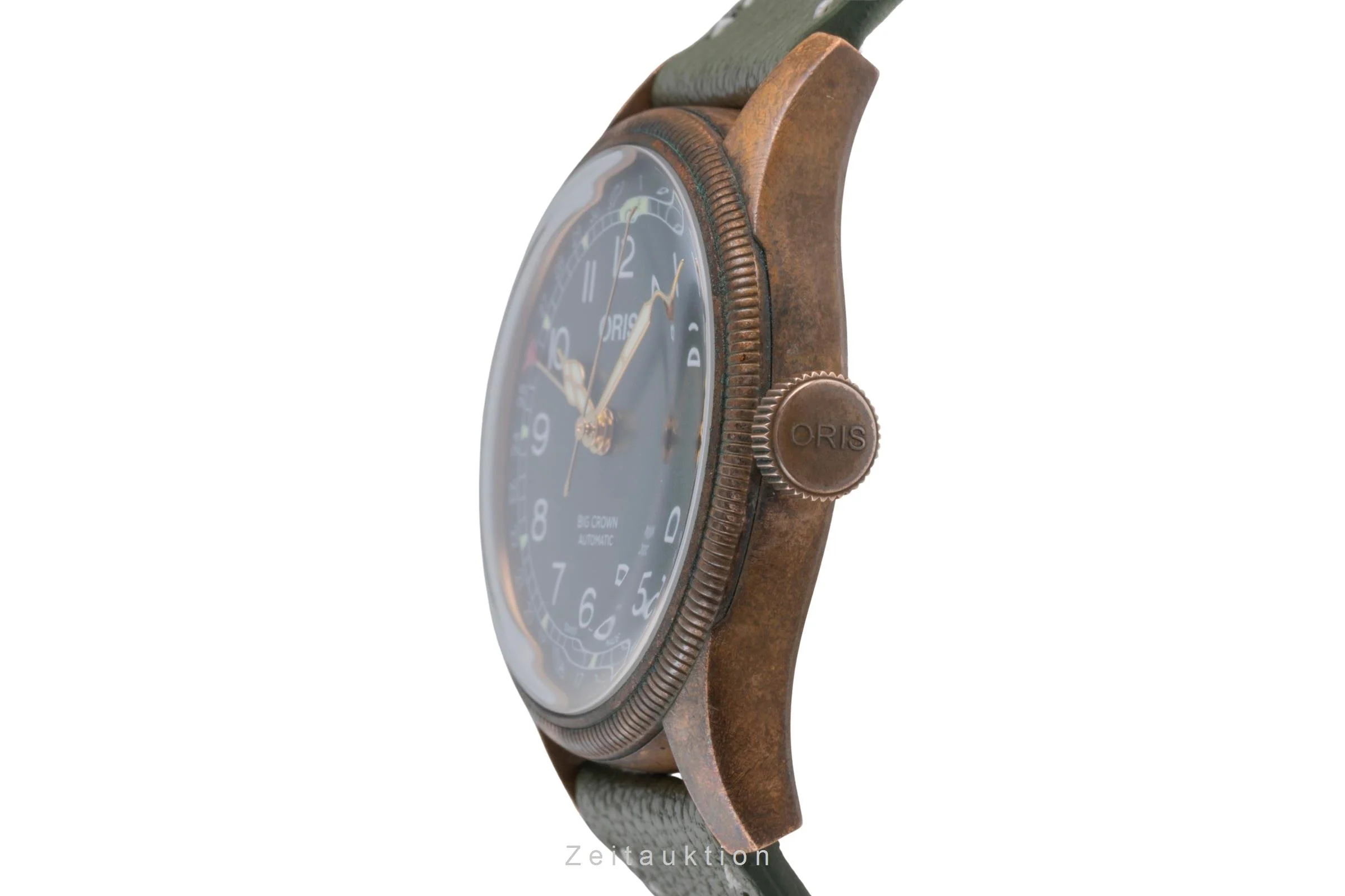 Oris Big Crown bronze automatic men's watch 01 754 7741 3167-07 5 20 58BR  [2507473] - Image 7